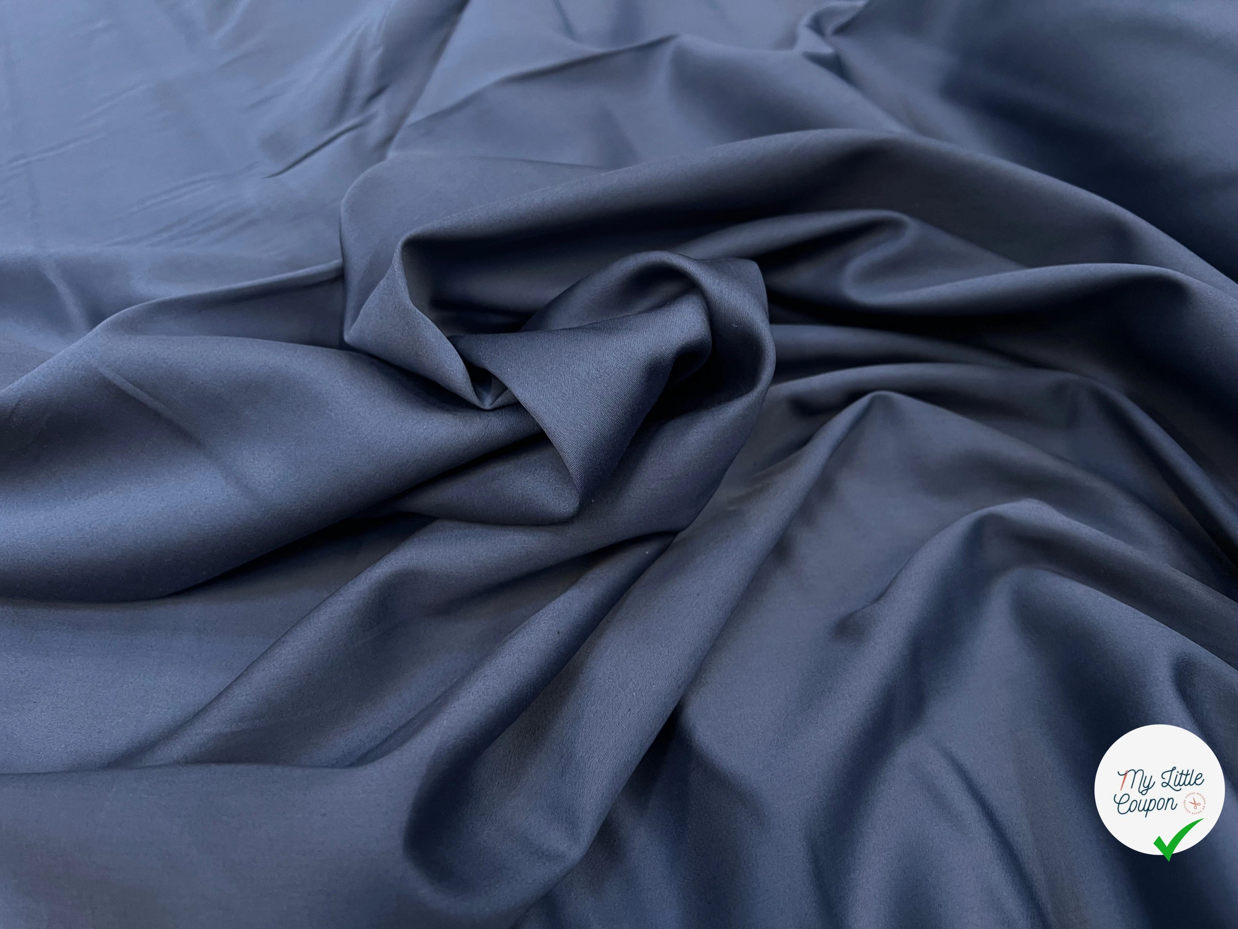 SATIN DE COTON DENIM - My Little Coupon