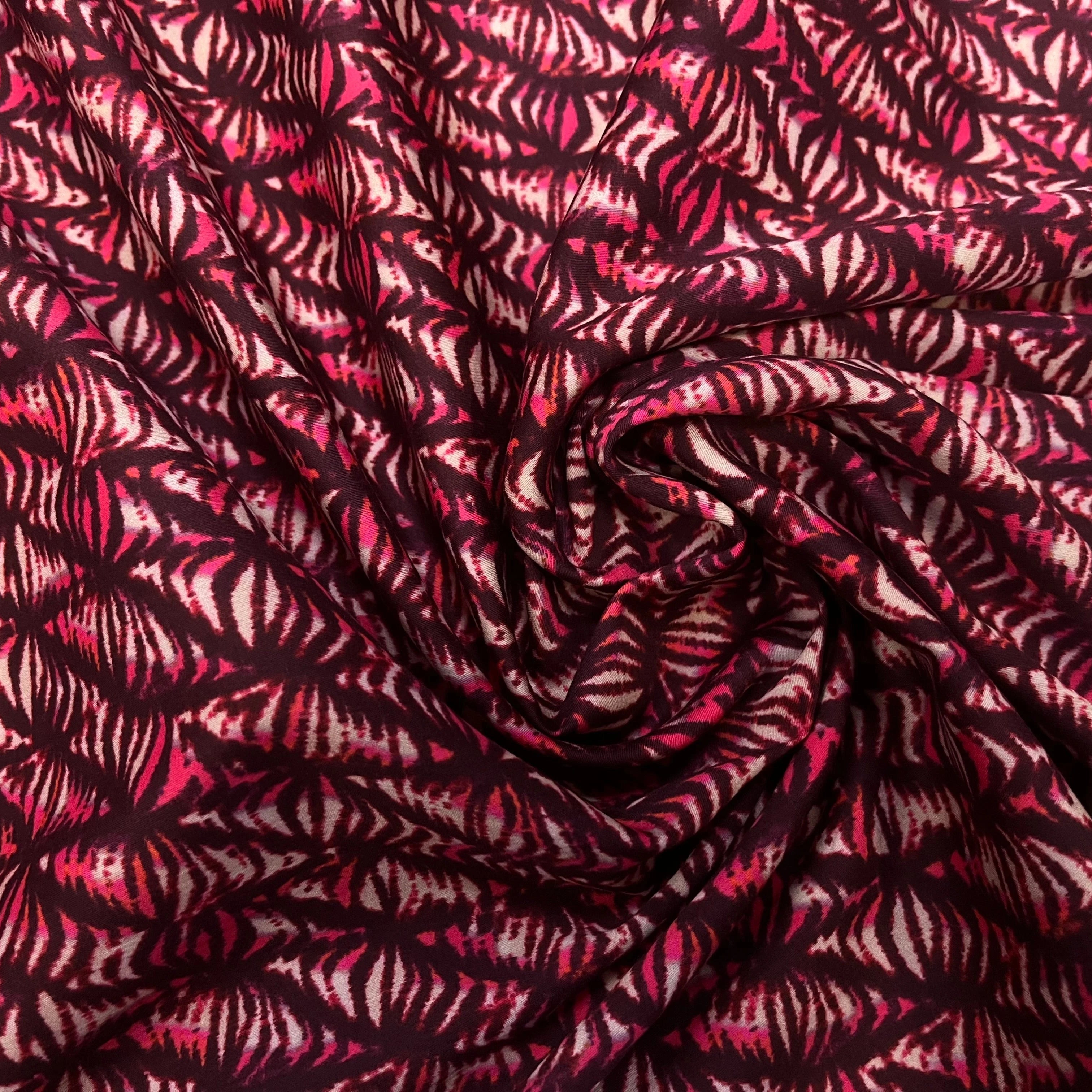 SATIN DE COTON FLUIDE TIE AND DYE - My Little Coupon