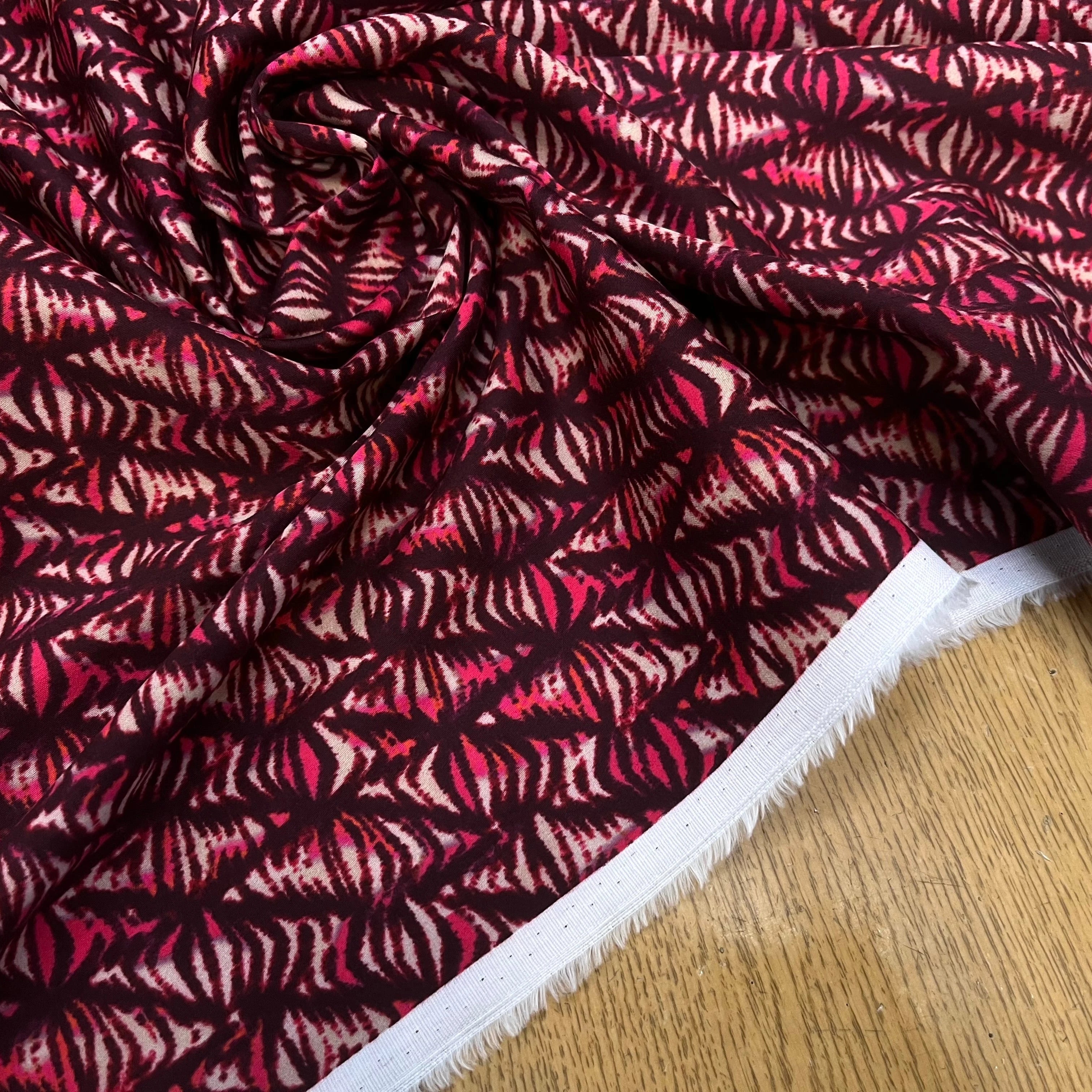 SATIN DE COTON FLUIDE TIE AND DYE - My Little Coupon