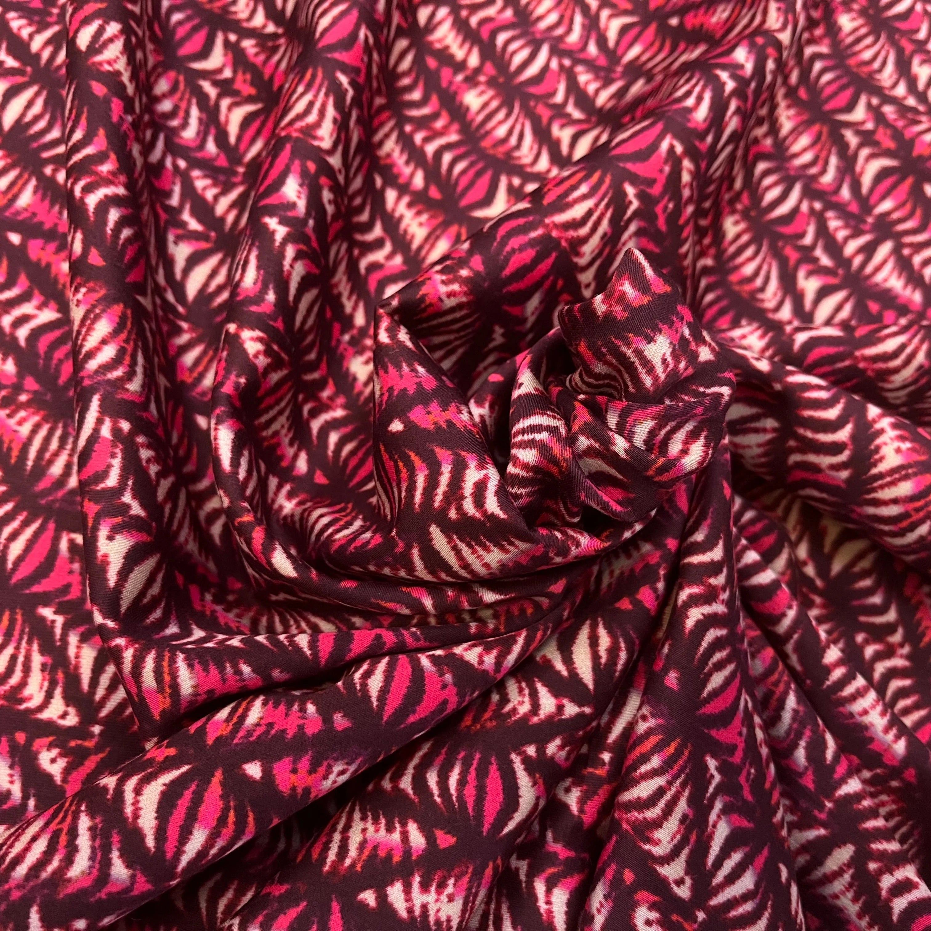 SATIN DE COTON FLUIDE TIE AND DYE - My Little Coupon