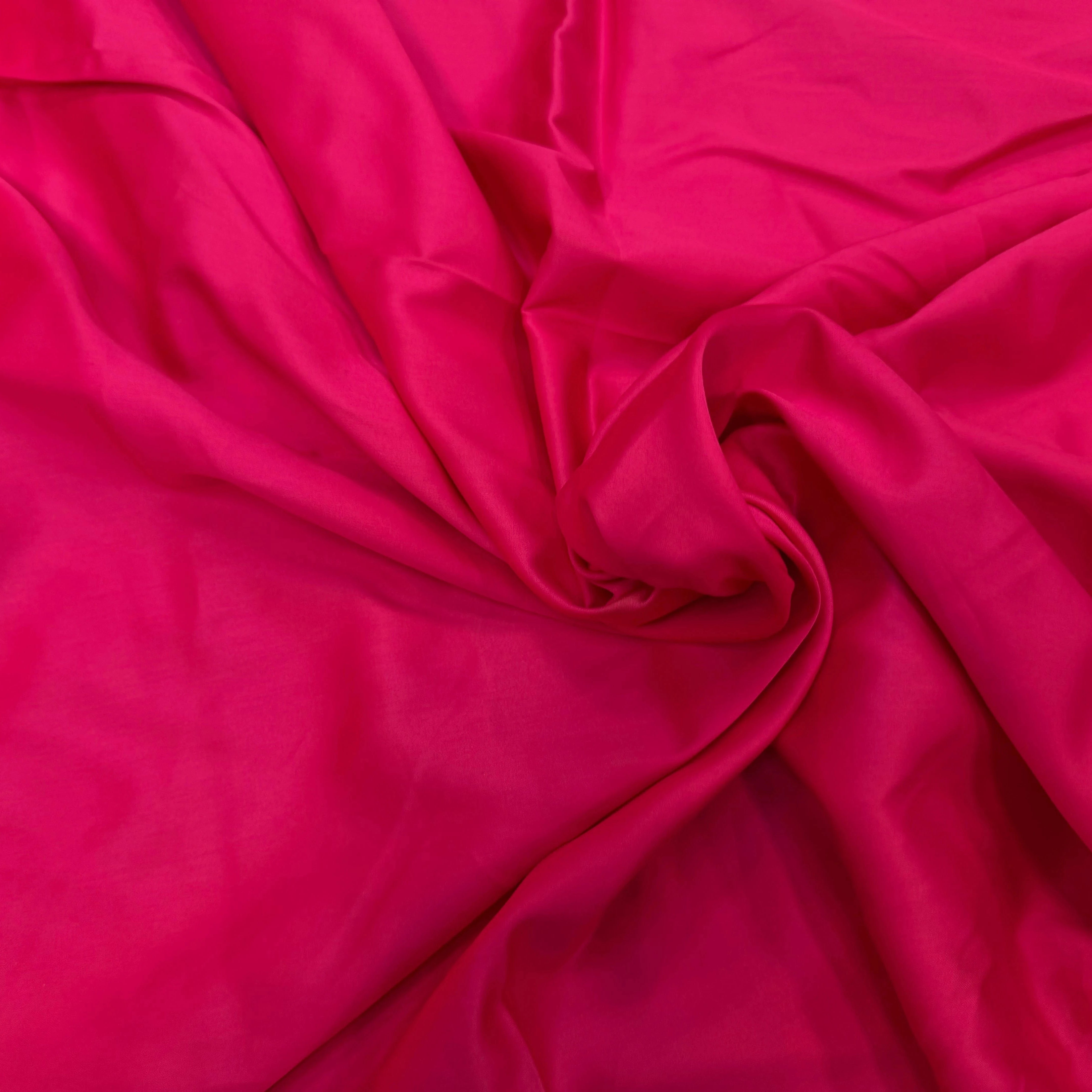 SATIN DE COTON FUCHSIA - My Little Coupon