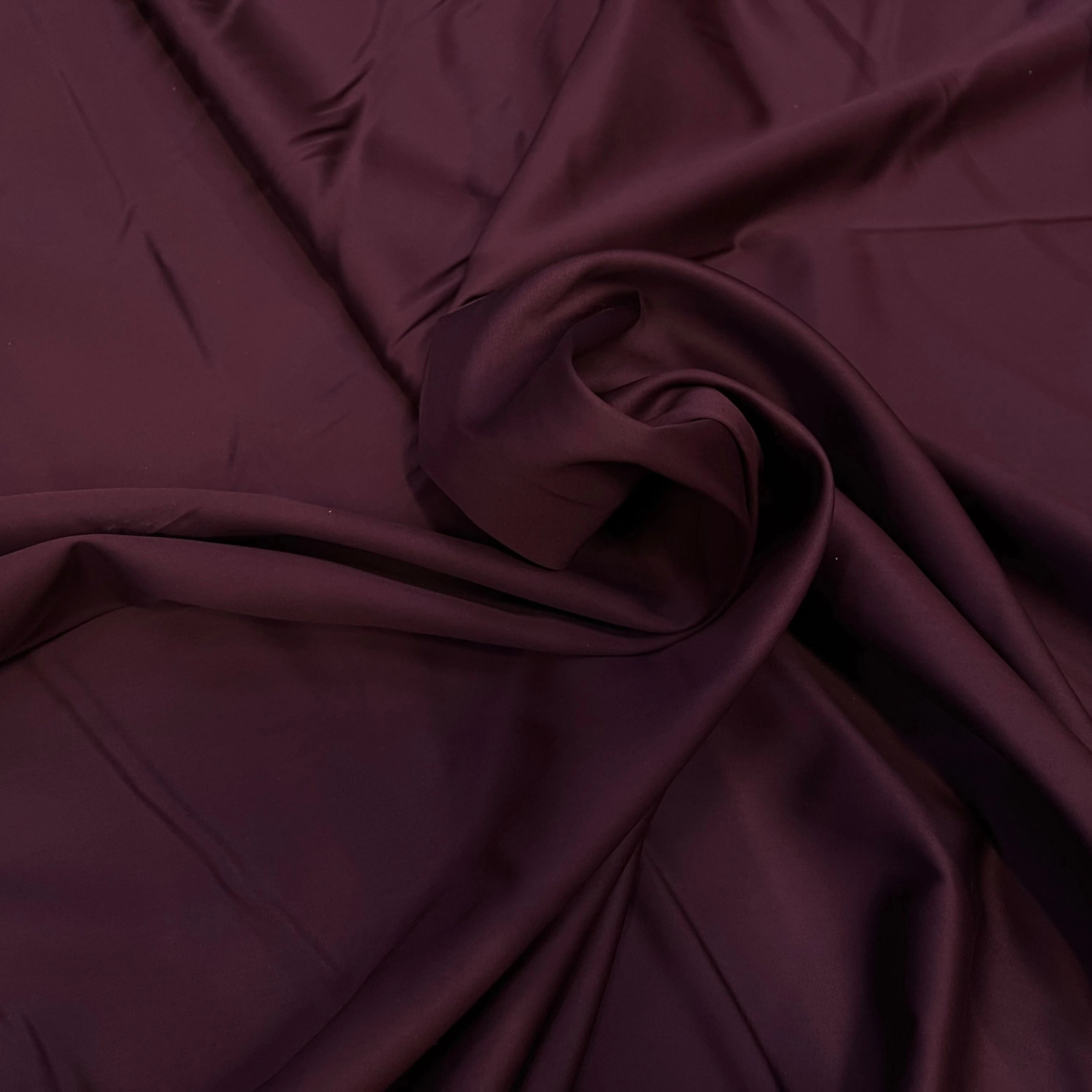 SATIN DE COTON LIE-DE-VIN - My Little Coupon