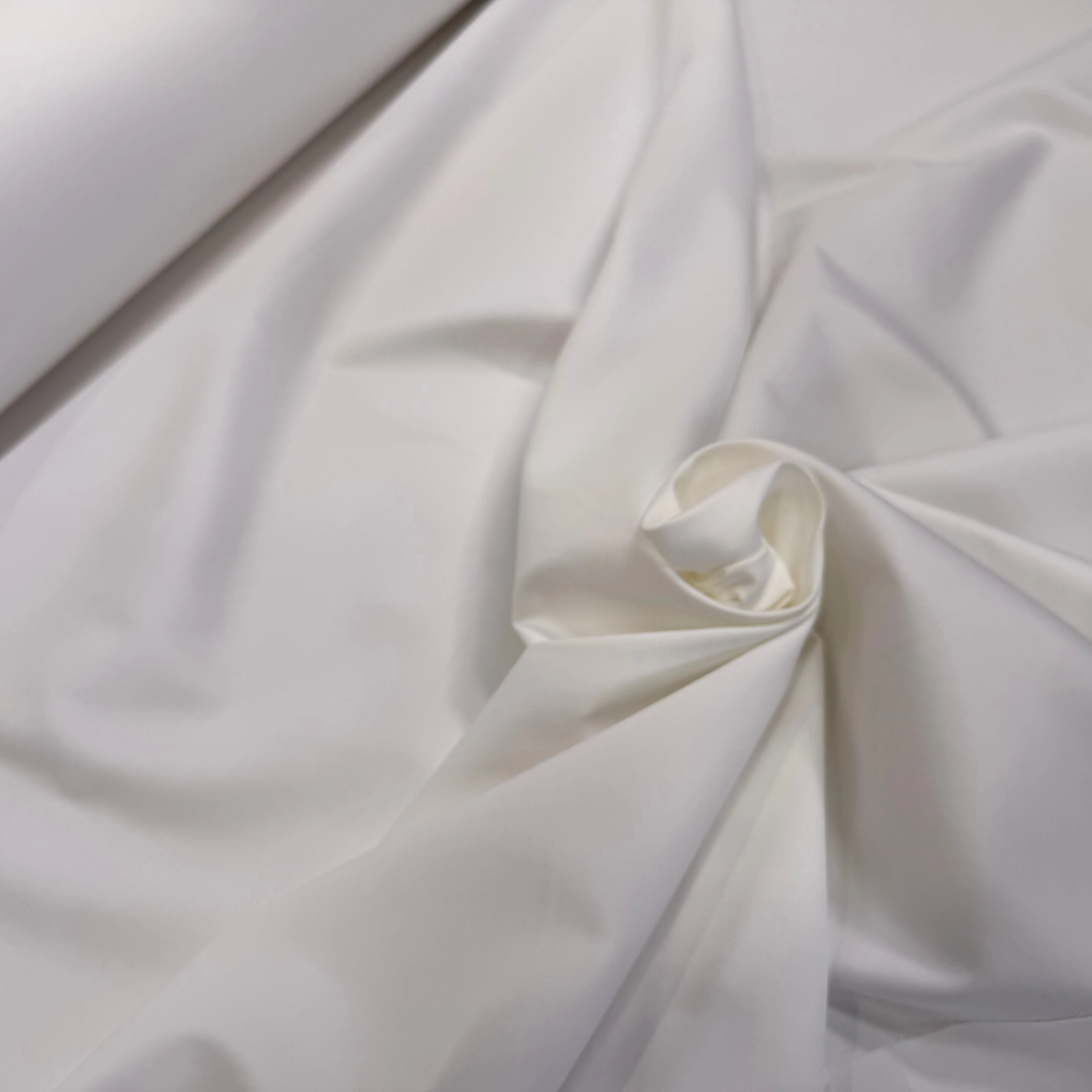 SATIN DE COTON LOURD BLANC OPTIQUE - My Little Coupon