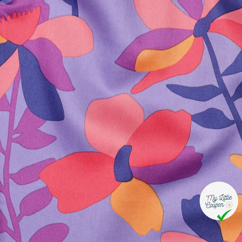 SATIN DE COTON MULTICOLORE - My Little Coupon