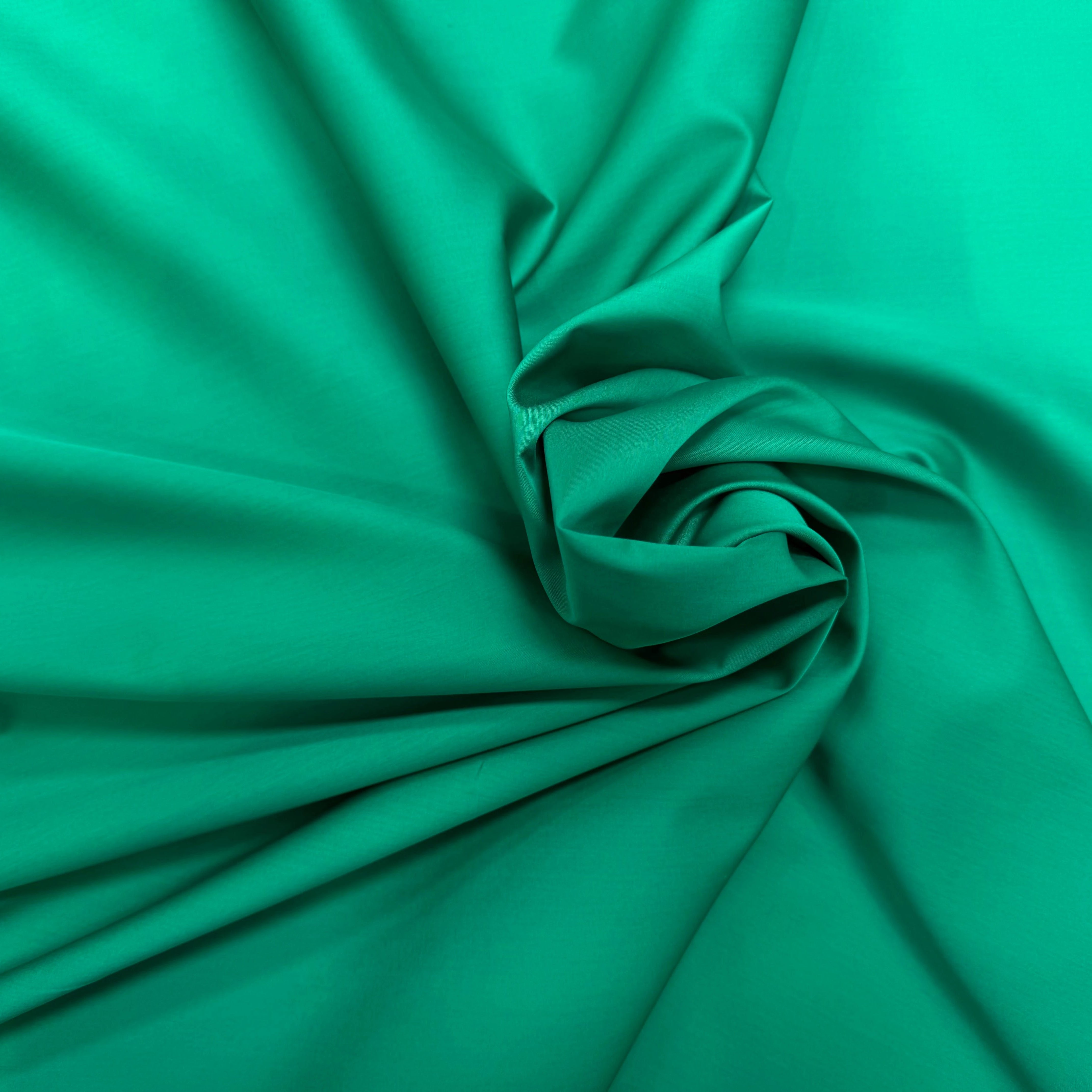 SATIN DE COTON QUALITÉ PREMIUM GREEN - My Little Coupon