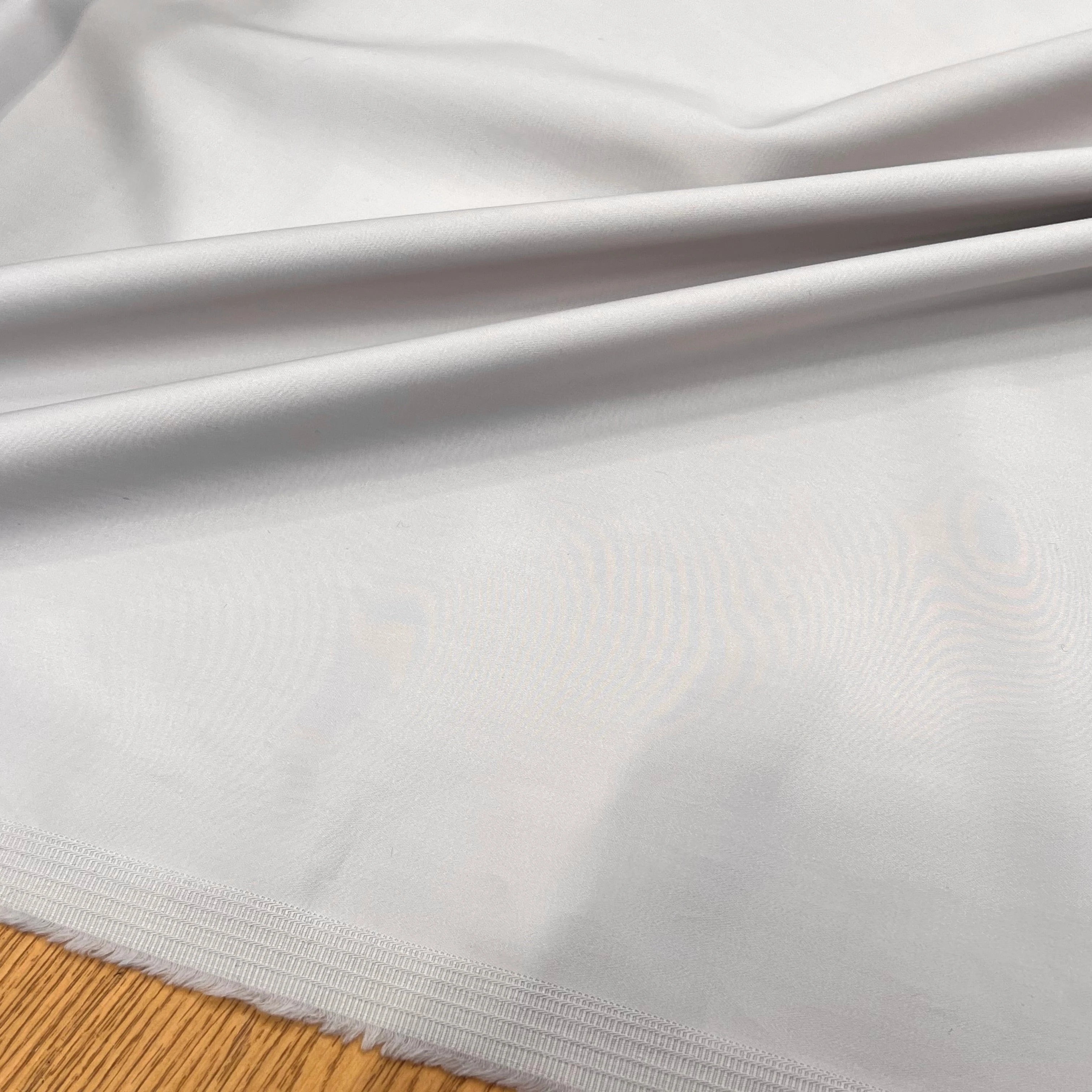 SATIN DE COTON STRETCH BEIGE CAFÉ AU LAIT - My Little Coupon