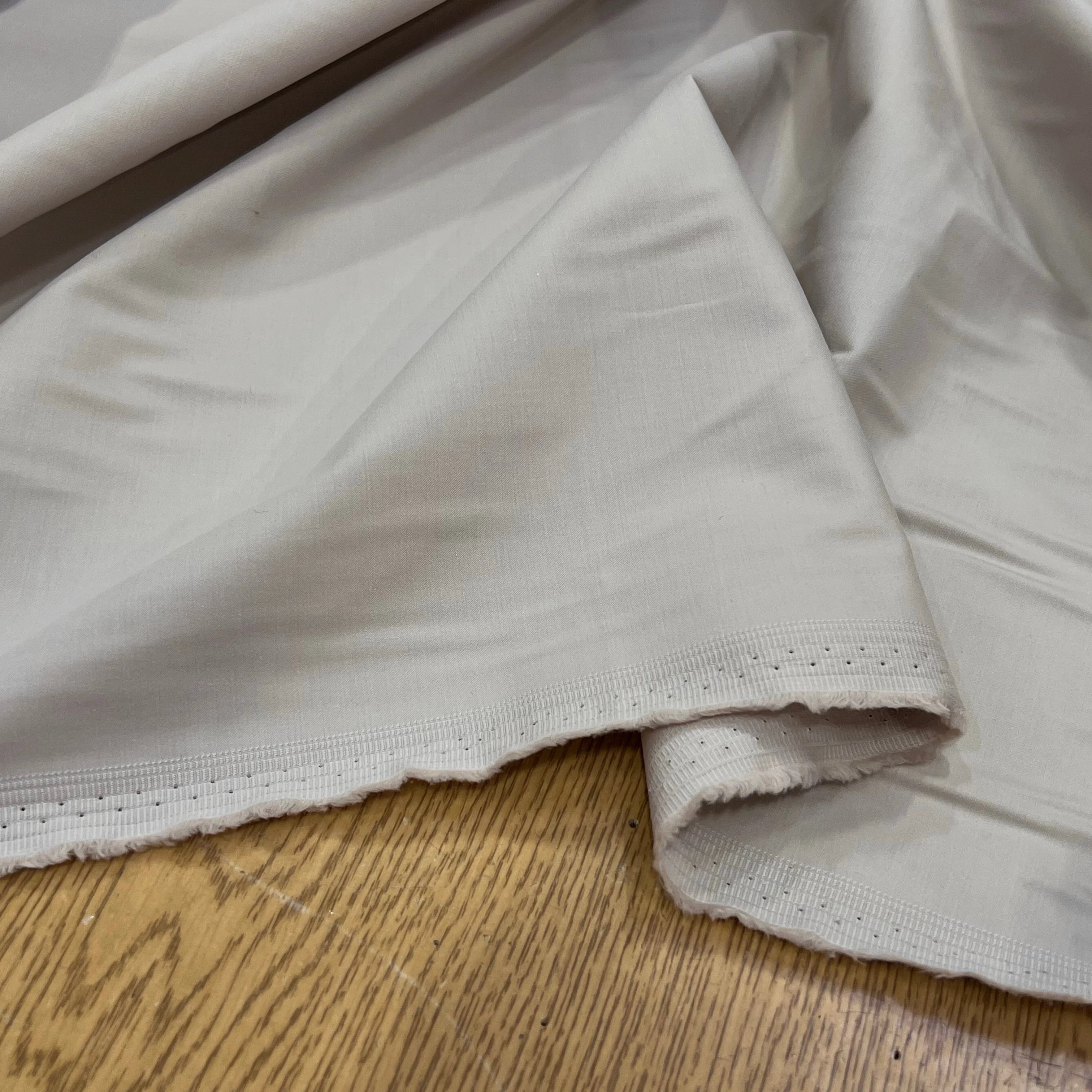 SATIN DE COTON STRETCH BEIGE EUPE - My Little Coupon