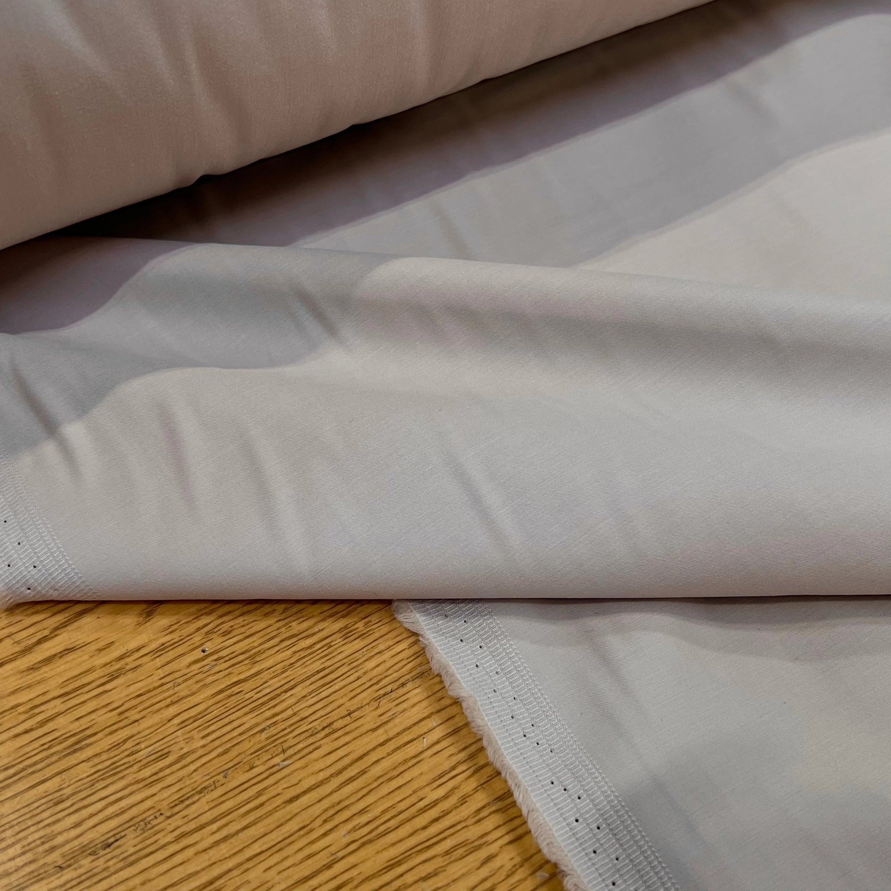 SATIN DE COTON STRETCH BEIGE EUPE - My Little Coupon