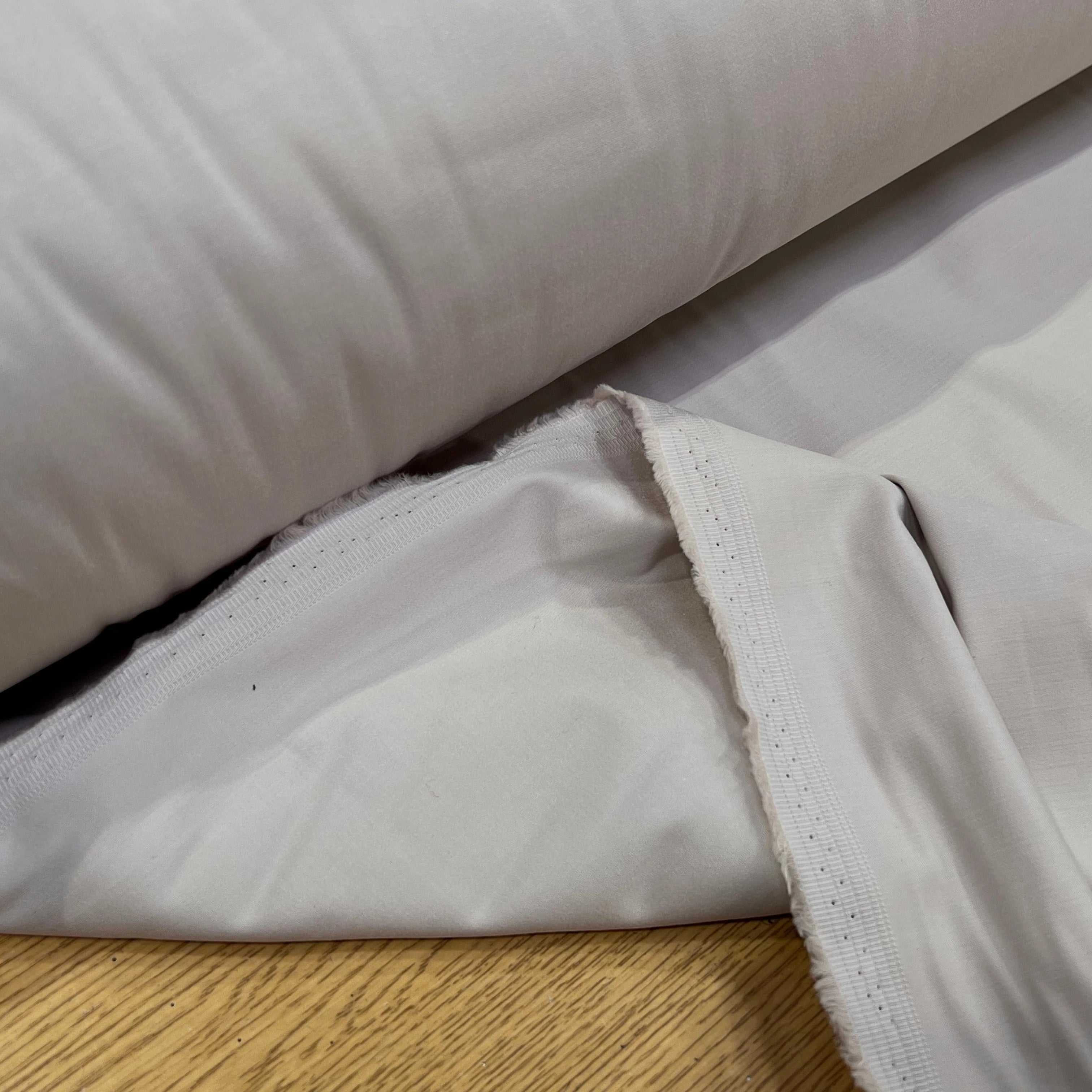 SATIN DE COTON STRETCH BEIGE EUPE - My Little Coupon