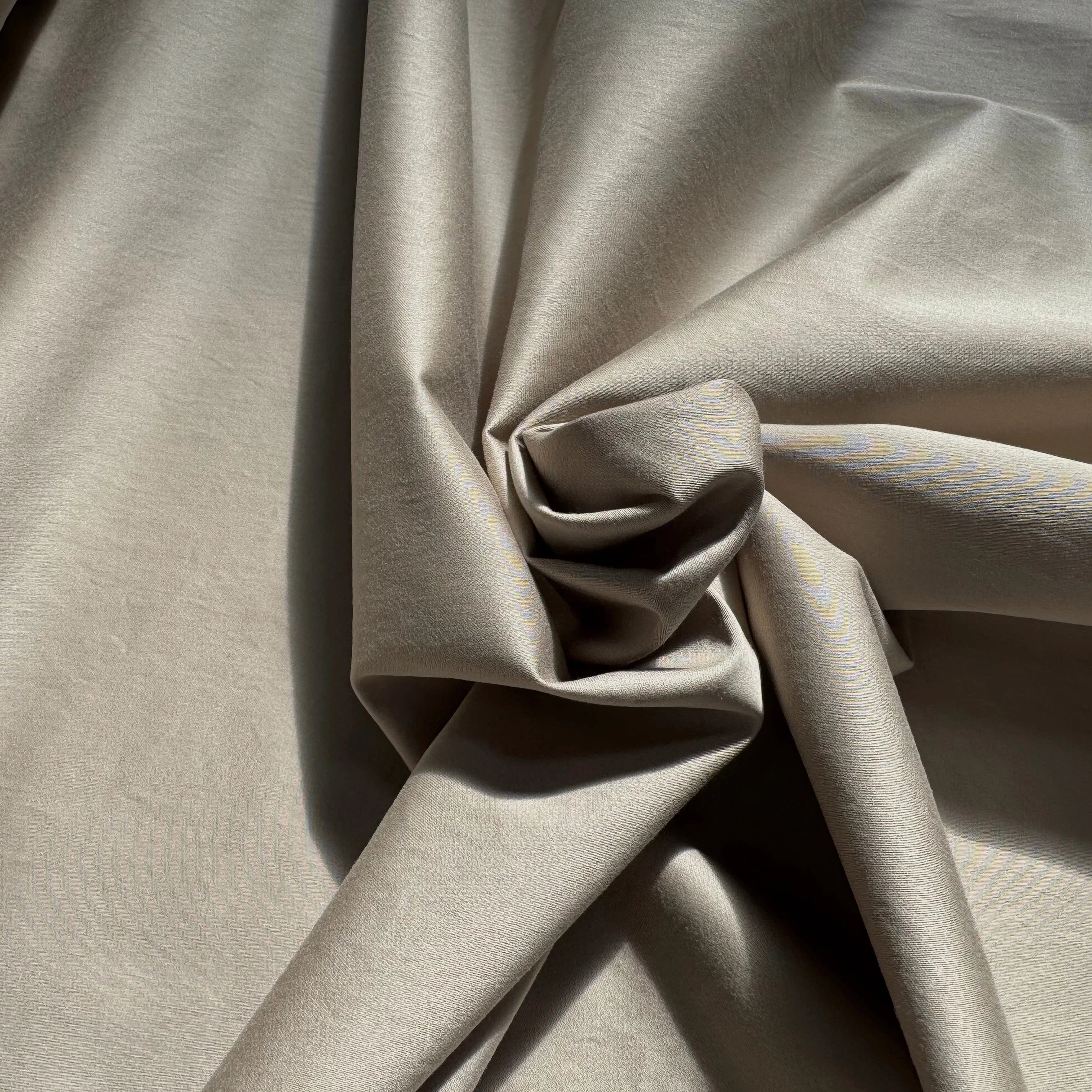 SATIN DE COTON STRETCH BEIGE SUBLIME - My Little Coupon
