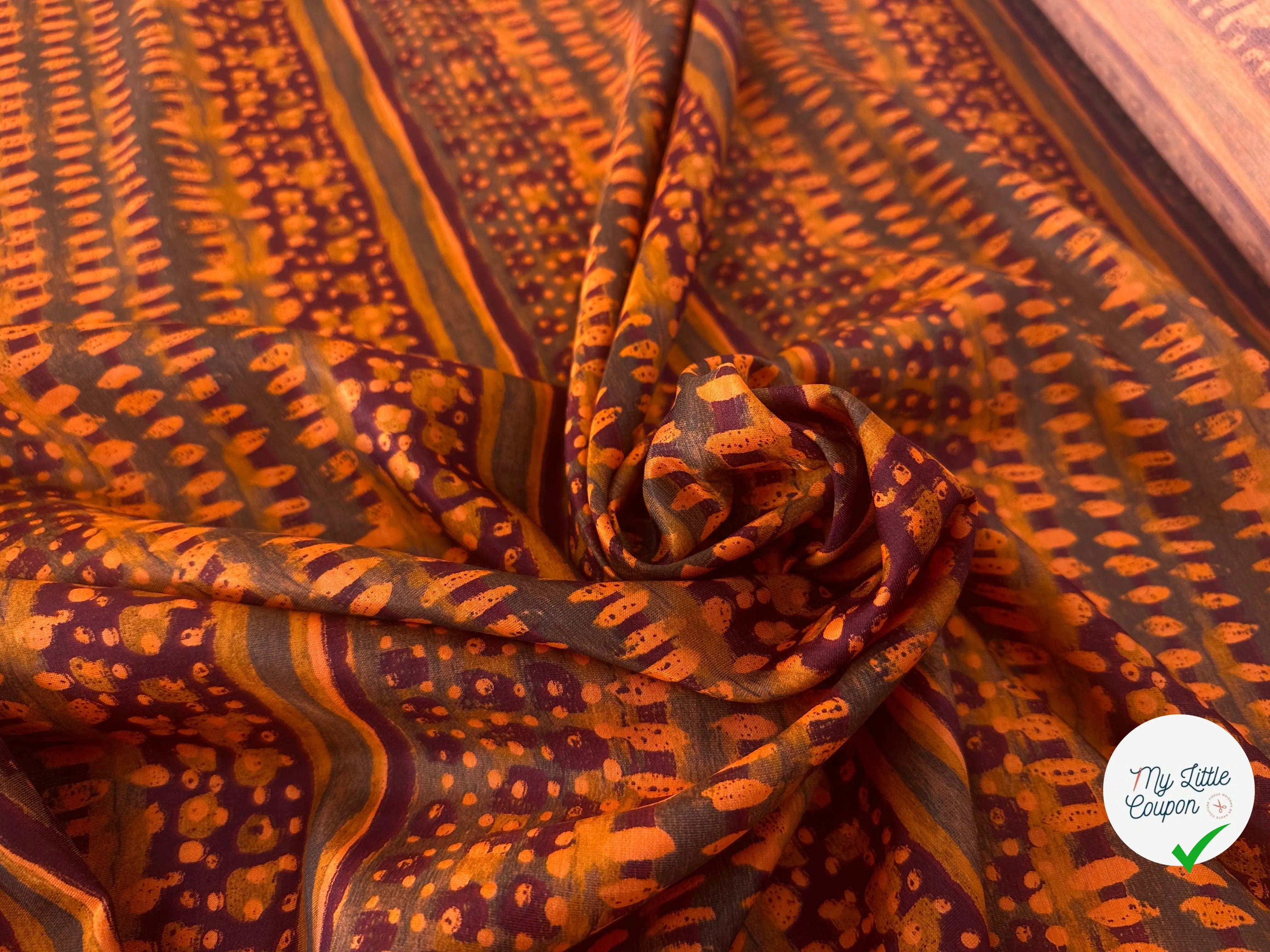 SATIN DE COTON SUNSET COLOR MLC INTERN