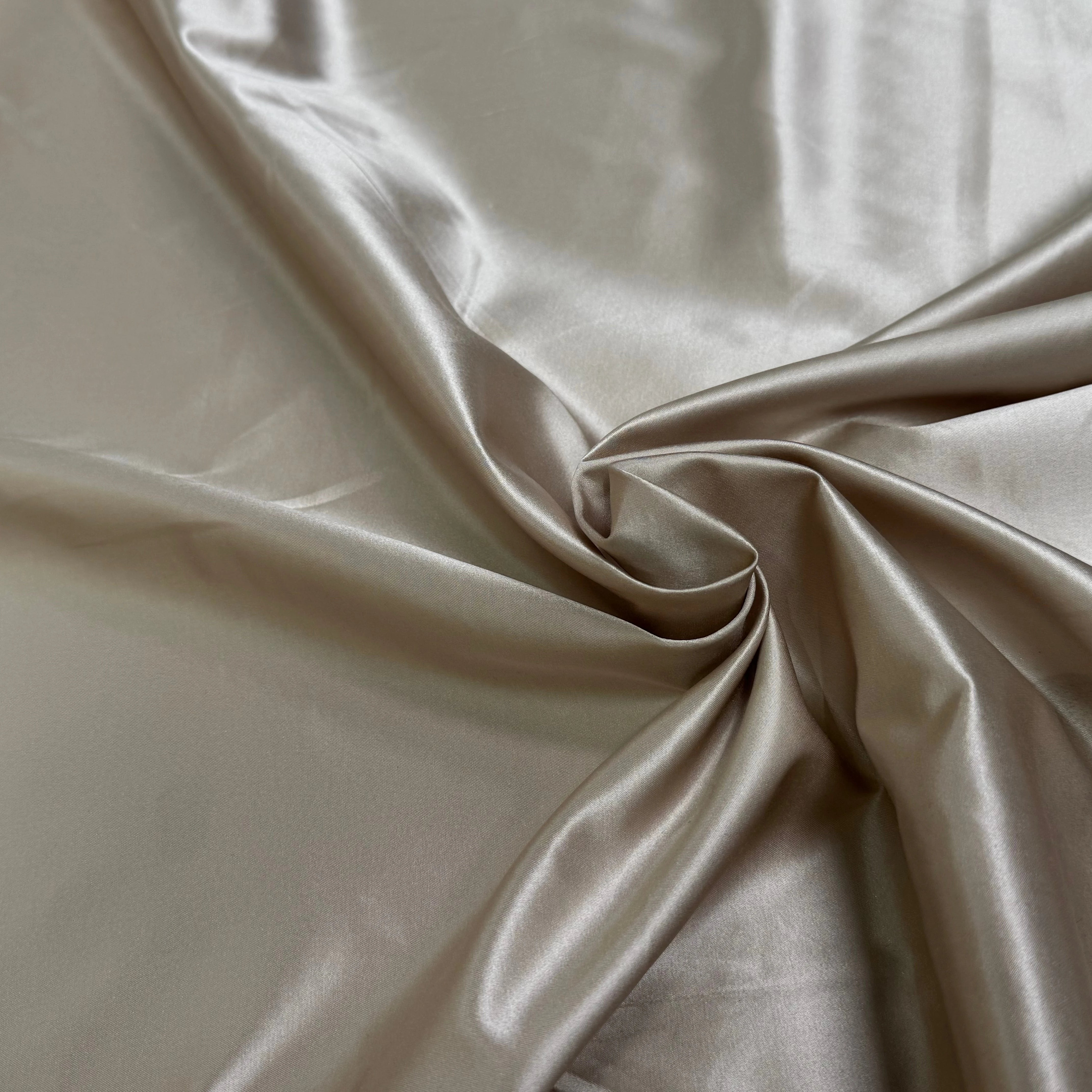 SATIN DE COTON THERMOCOLLÉ BEIGE - My Little Coupon