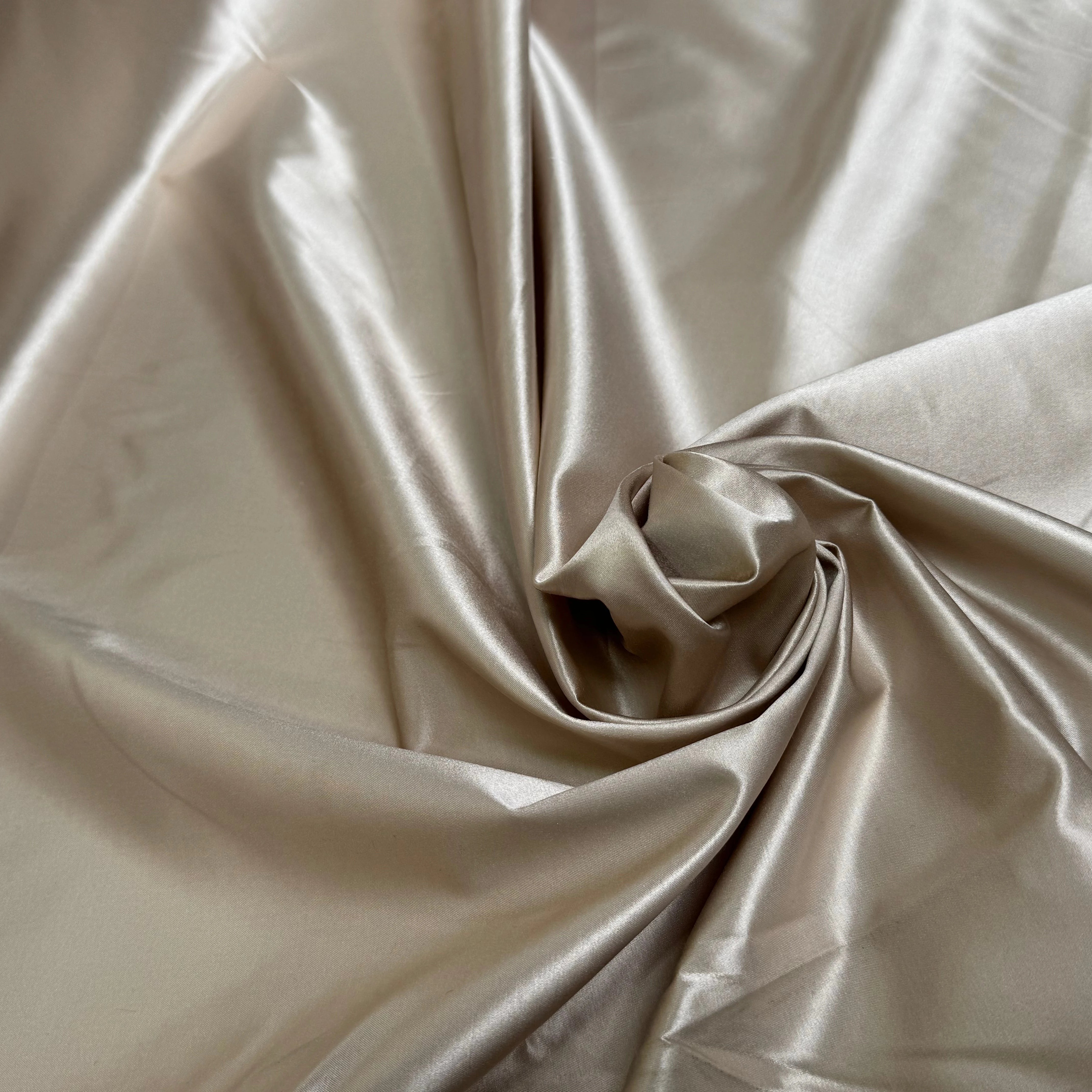 SATIN DE COTON THERMOCOLLÉ BEIGE - My Little Coupon