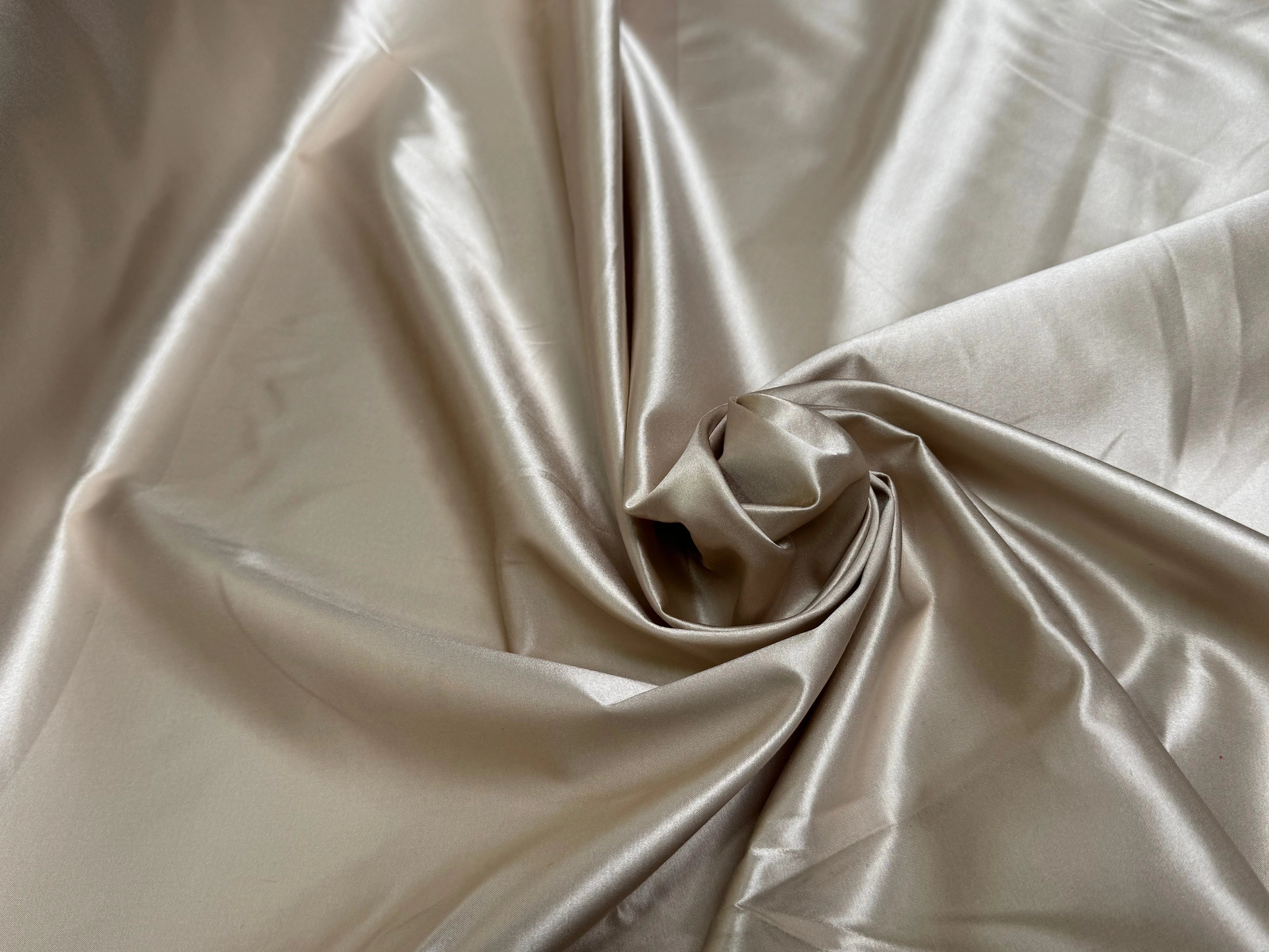SATIN DE COTON THERMOCOLLÉ BEIGE - My Little Coupon