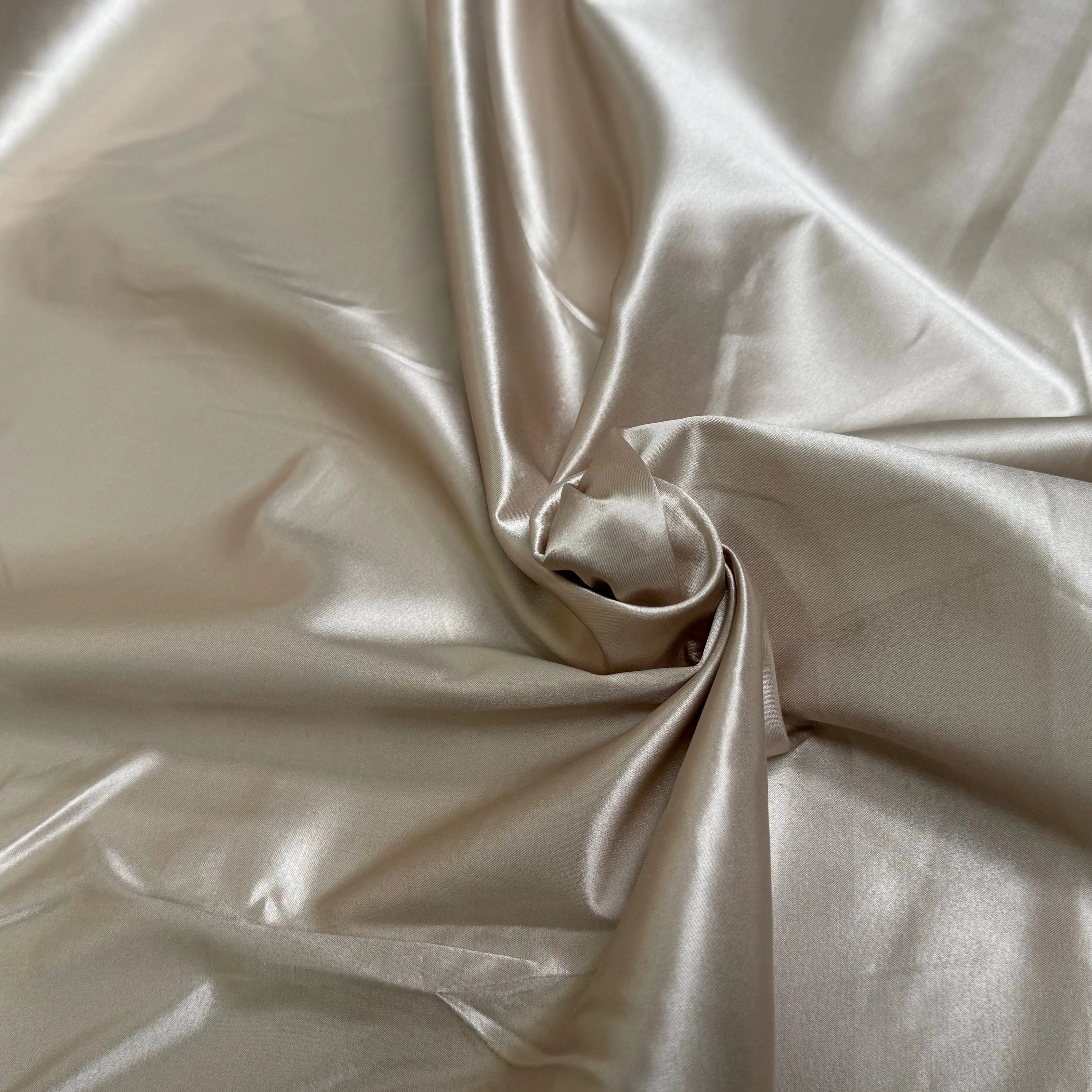 SATIN DE COTON THERMOCOLLÉ BEIGE - My Little Coupon
