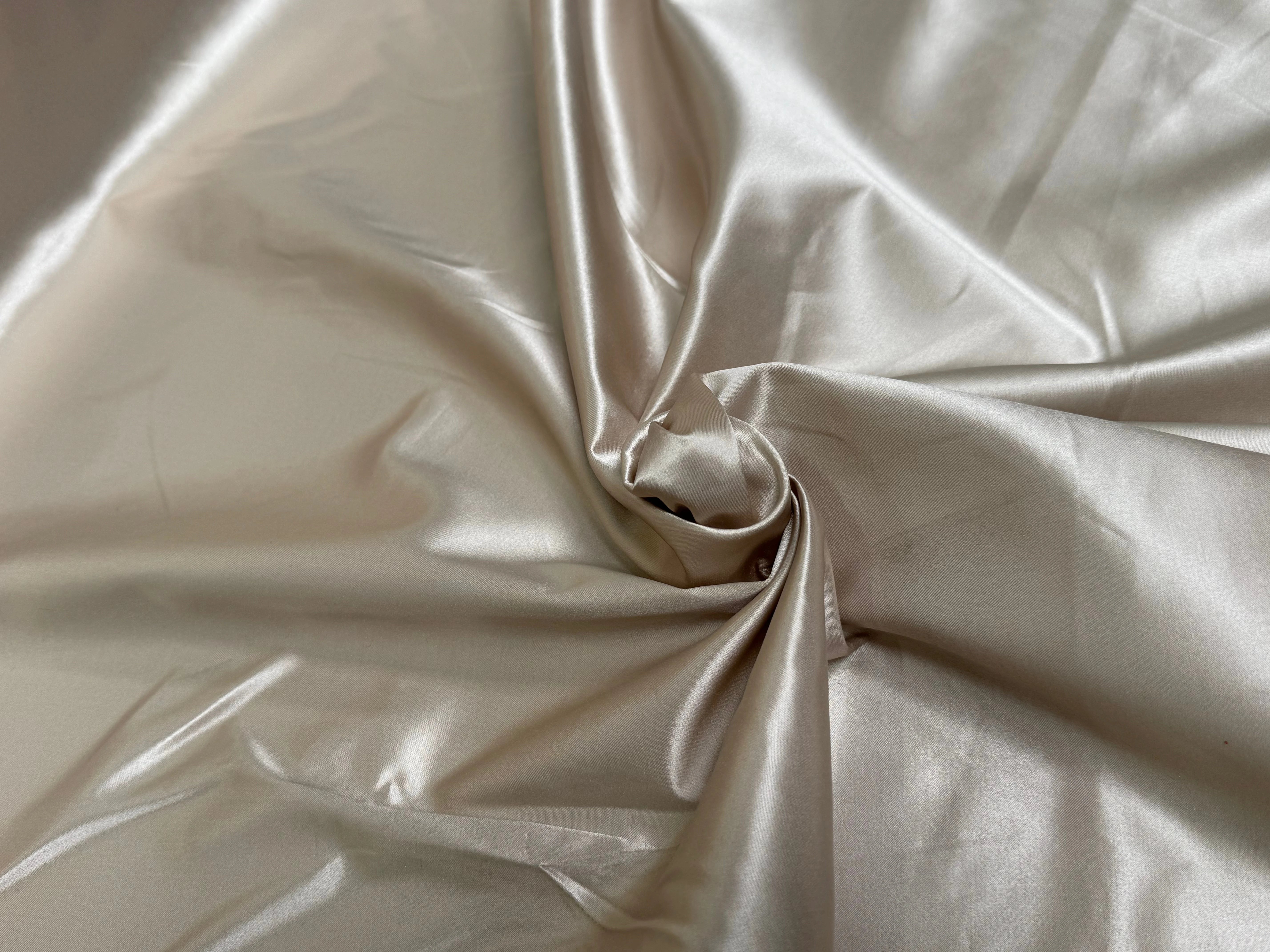 SATIN DE COTON THERMOCOLLÉ BEIGE - My Little Coupon