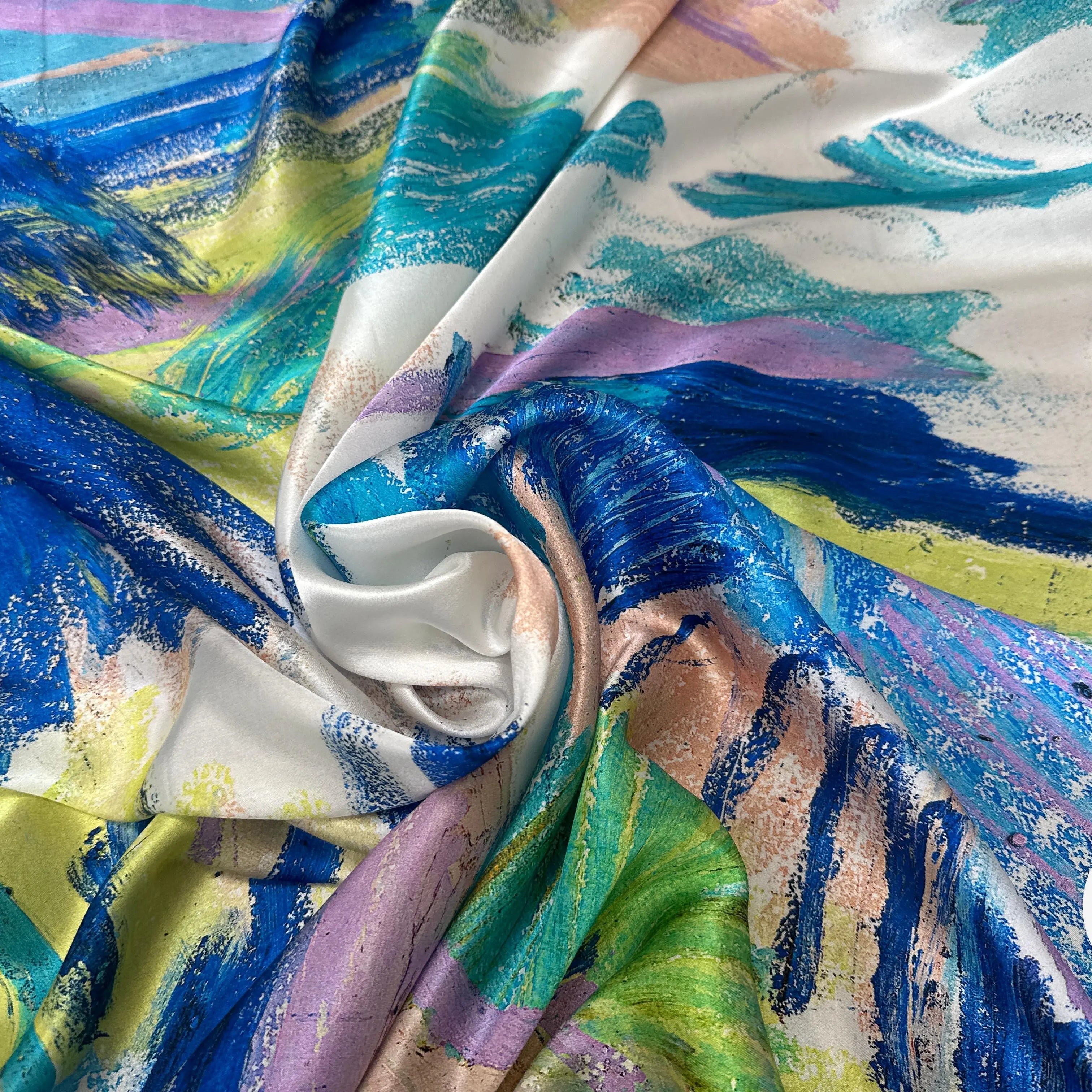 SATIN DE SOIE AQUARELLA ITALIANA - My Little Coupon