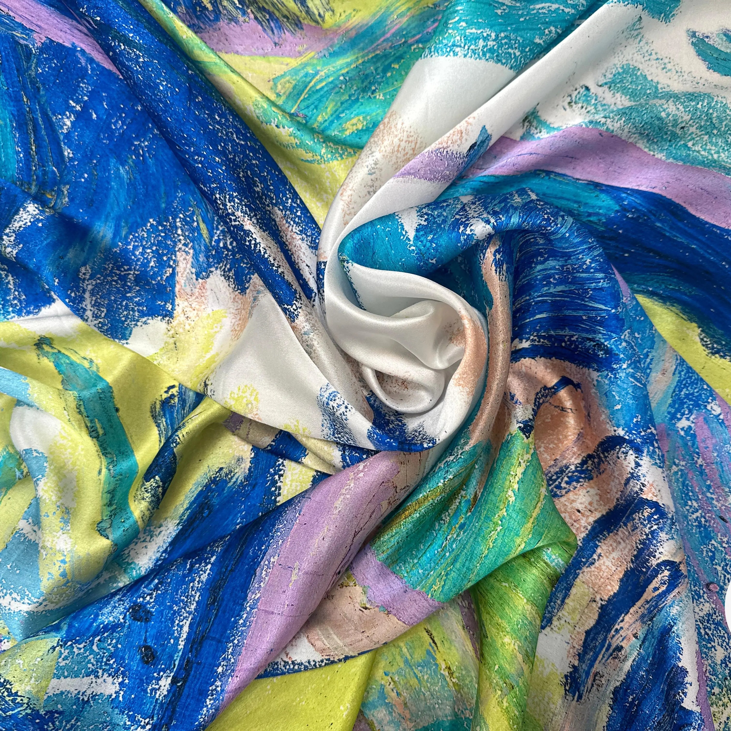 SATIN DE SOIE AQUARELLA ITALIANA - My Little Coupon