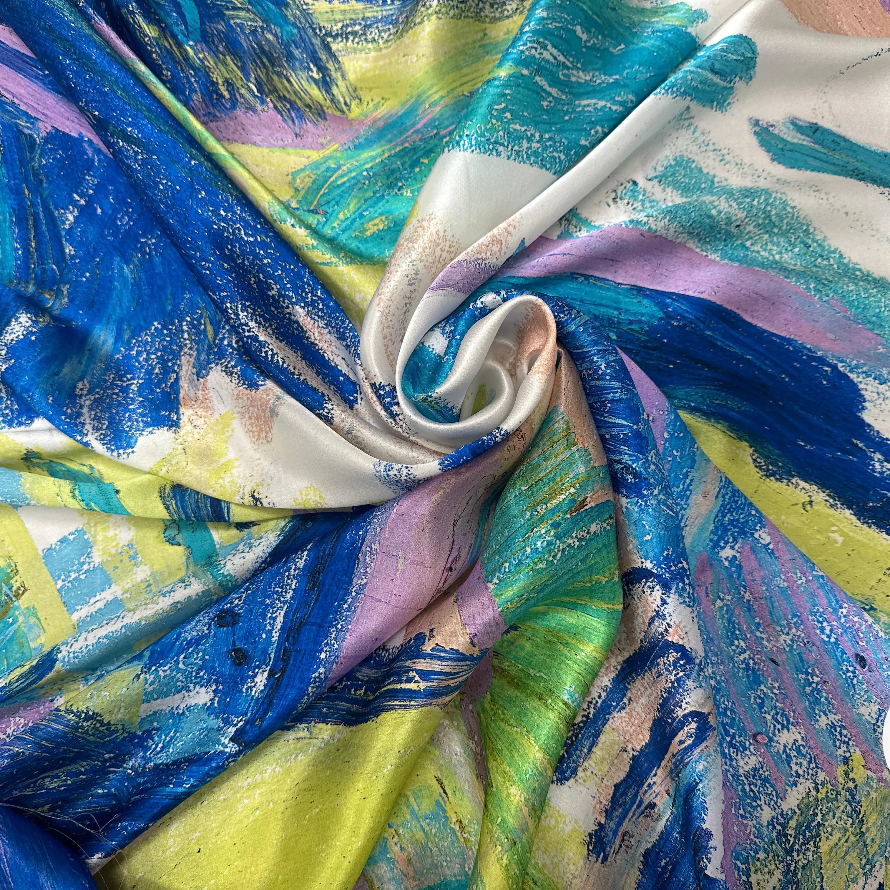 SATIN DE SOIE AQUARELLA ITALIANA - My Little Coupon