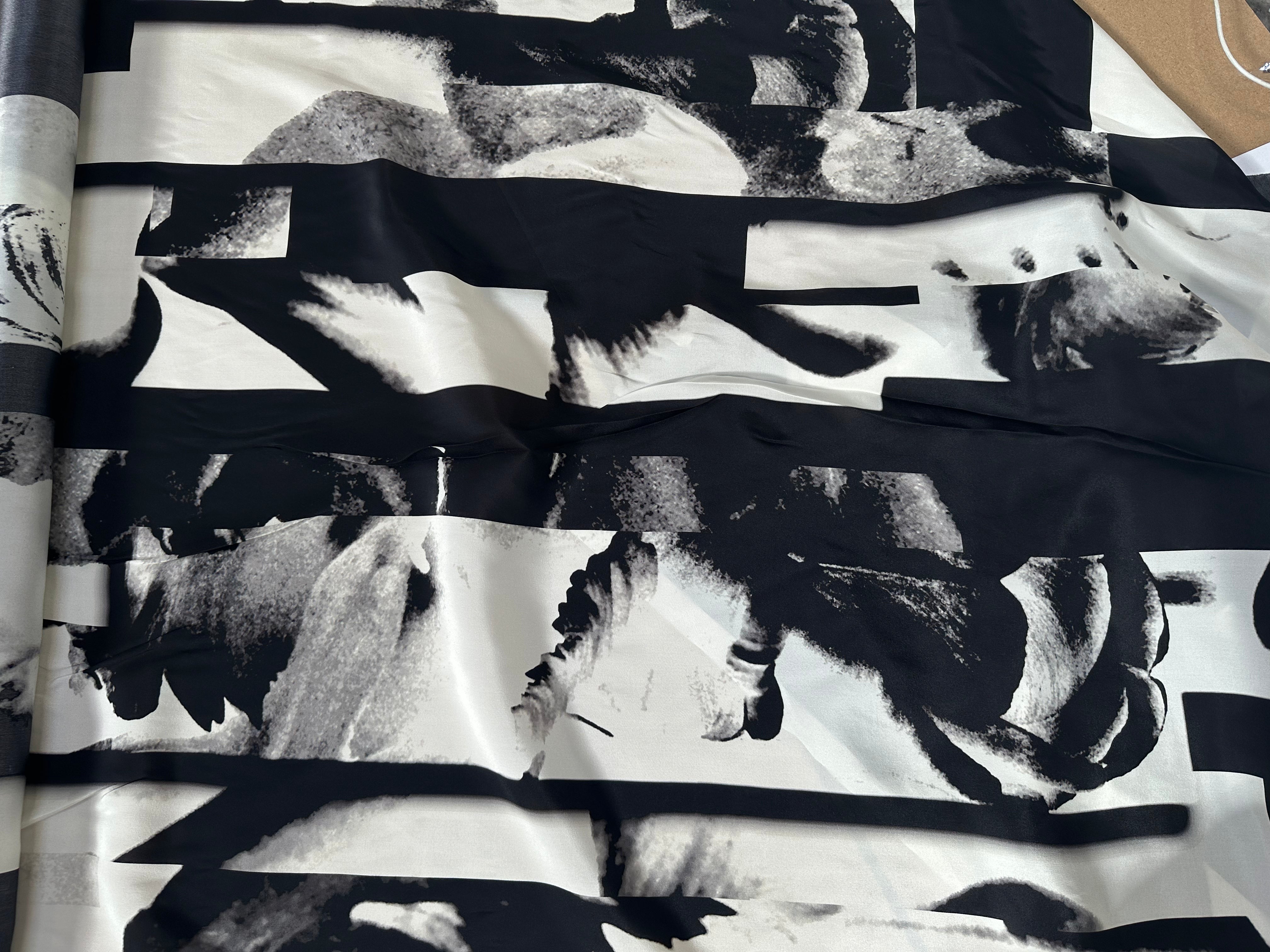 SATIN DE SOIE CHE MERAVIGLIA BLANCO - My Little Coupon