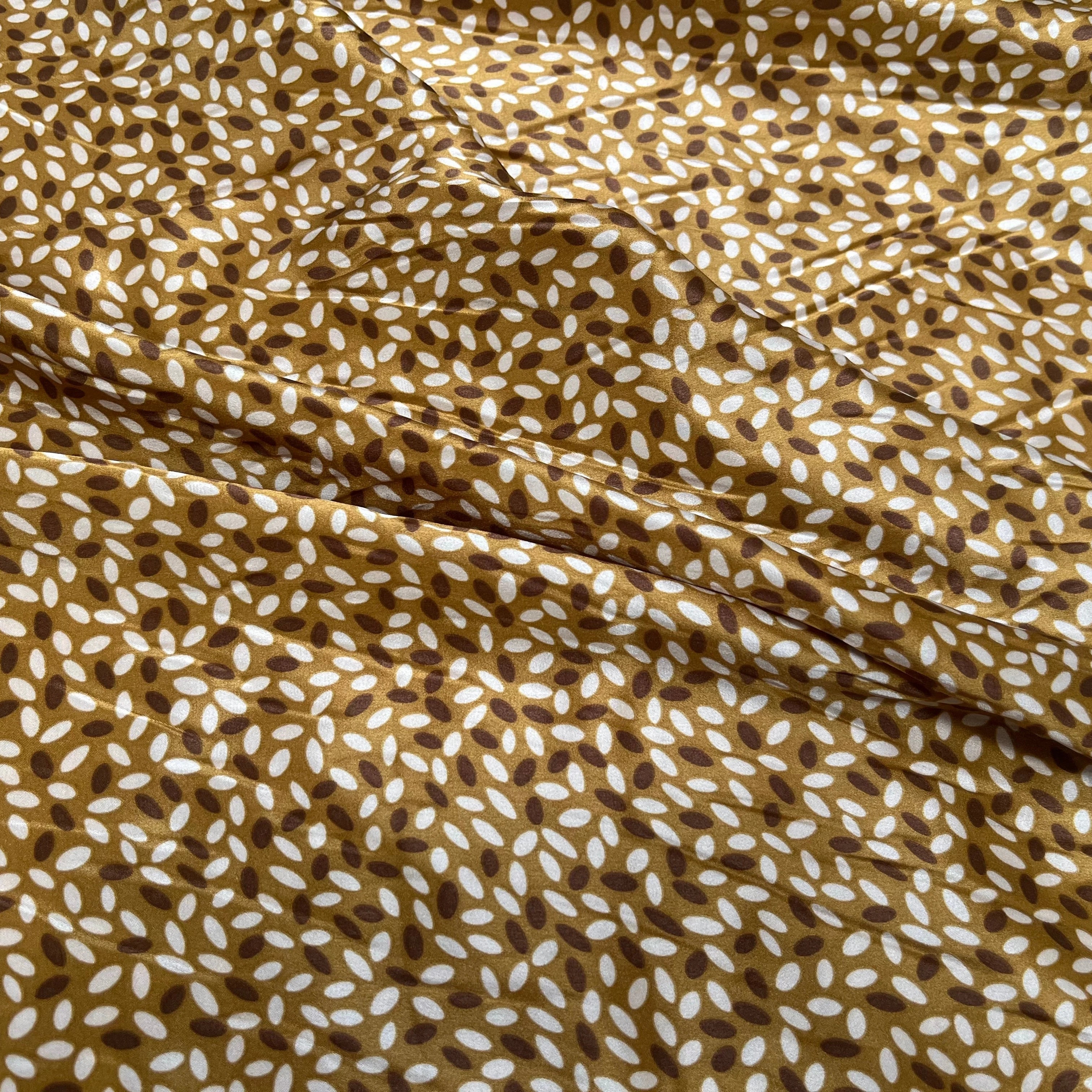 SATIN DE SOIE COTON FOND MARON 70% SOIE - My Little Coupon