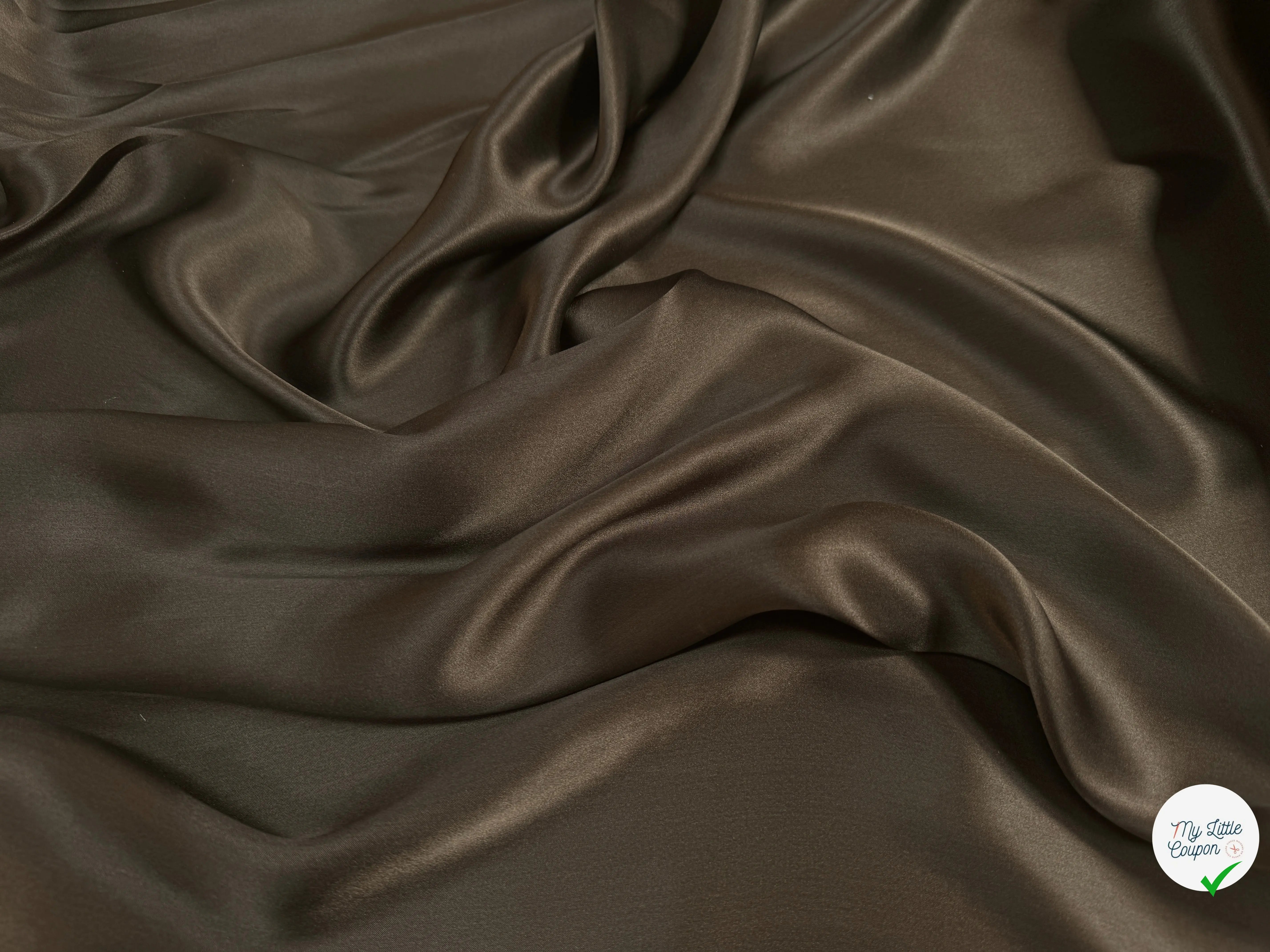 SATIN DE SOIE HOT KAKI - My Little Coupon
