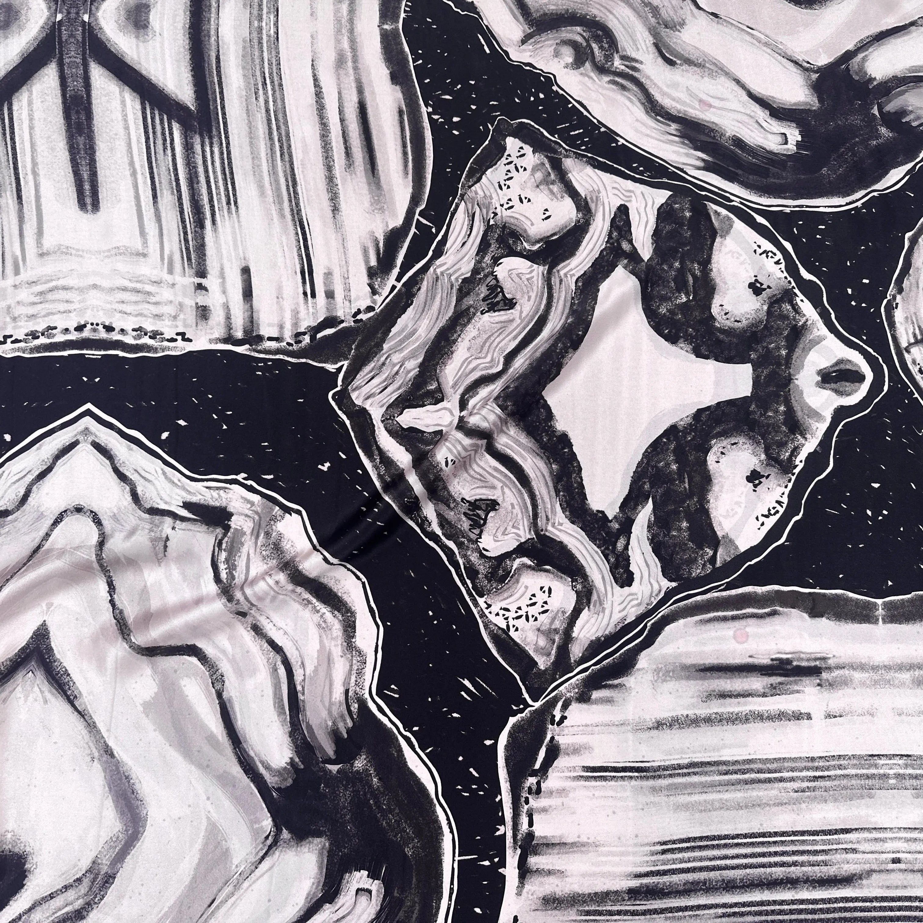 SATIN DE SOIE ITALIE CRÉATEUR MLC INTERN