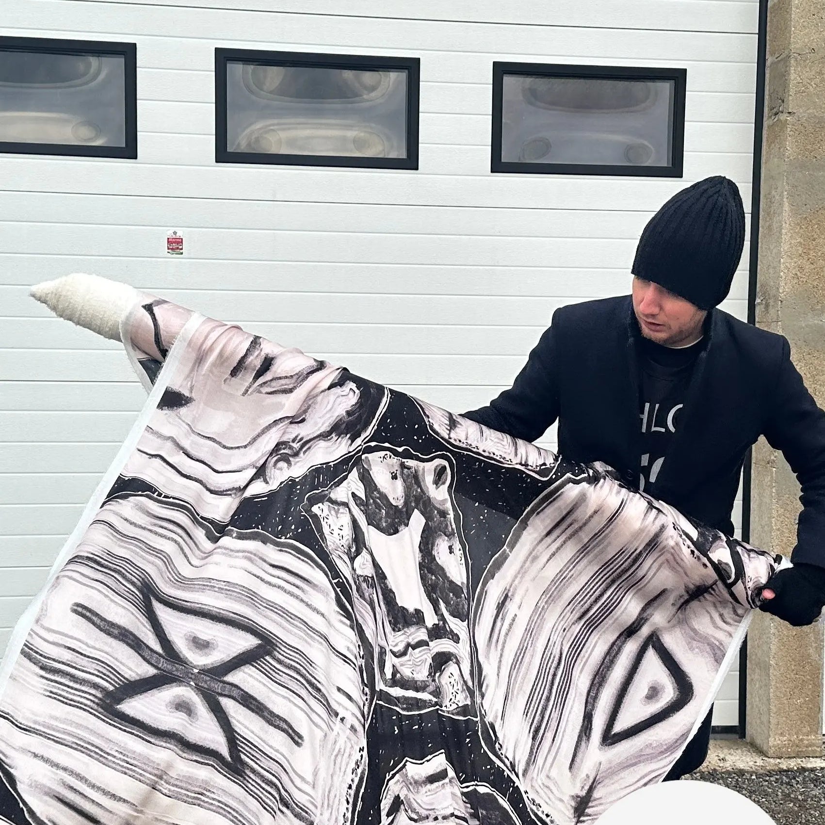 SATIN DE SOIE ITALIE CRÉATEUR MLC INTERN