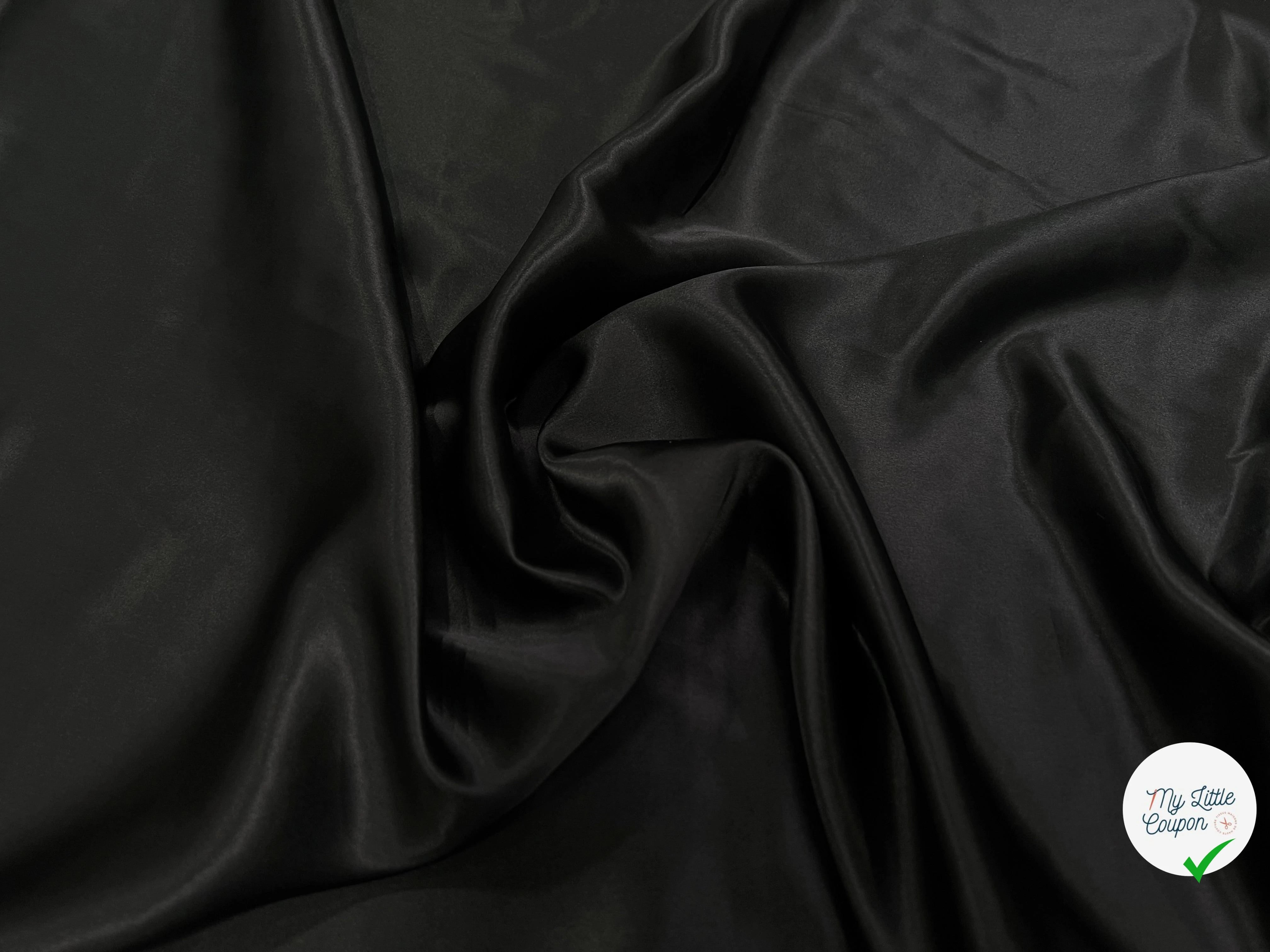 SATIN DE SOIE NOIR 113 - My Little Coupon