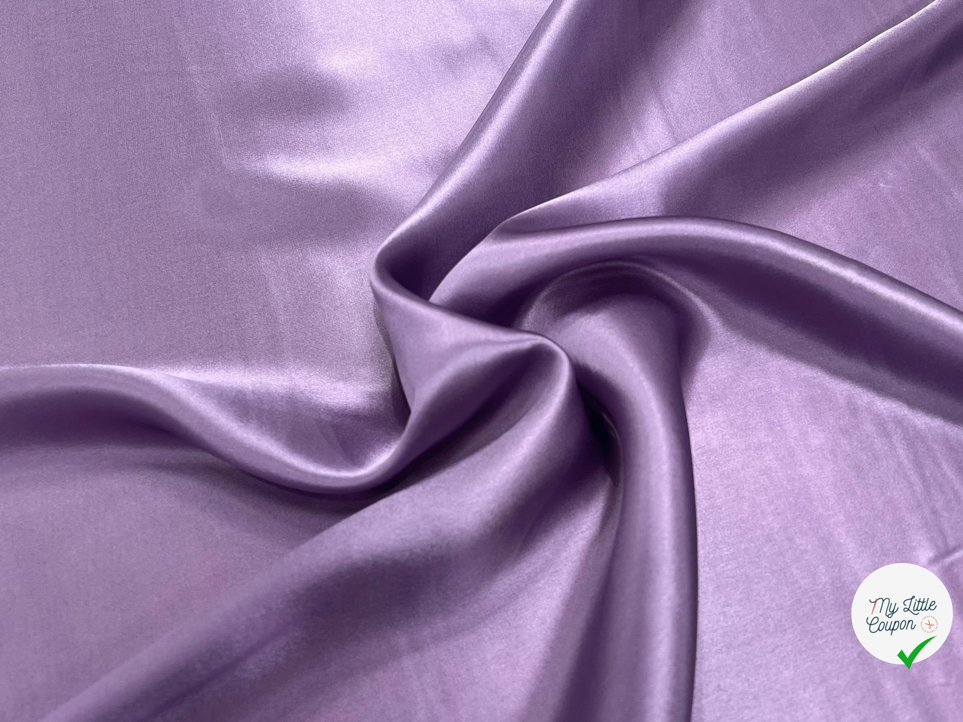 SATIN DE SOIE PARME FLUIDE 100% SOIE - My Little Coupon