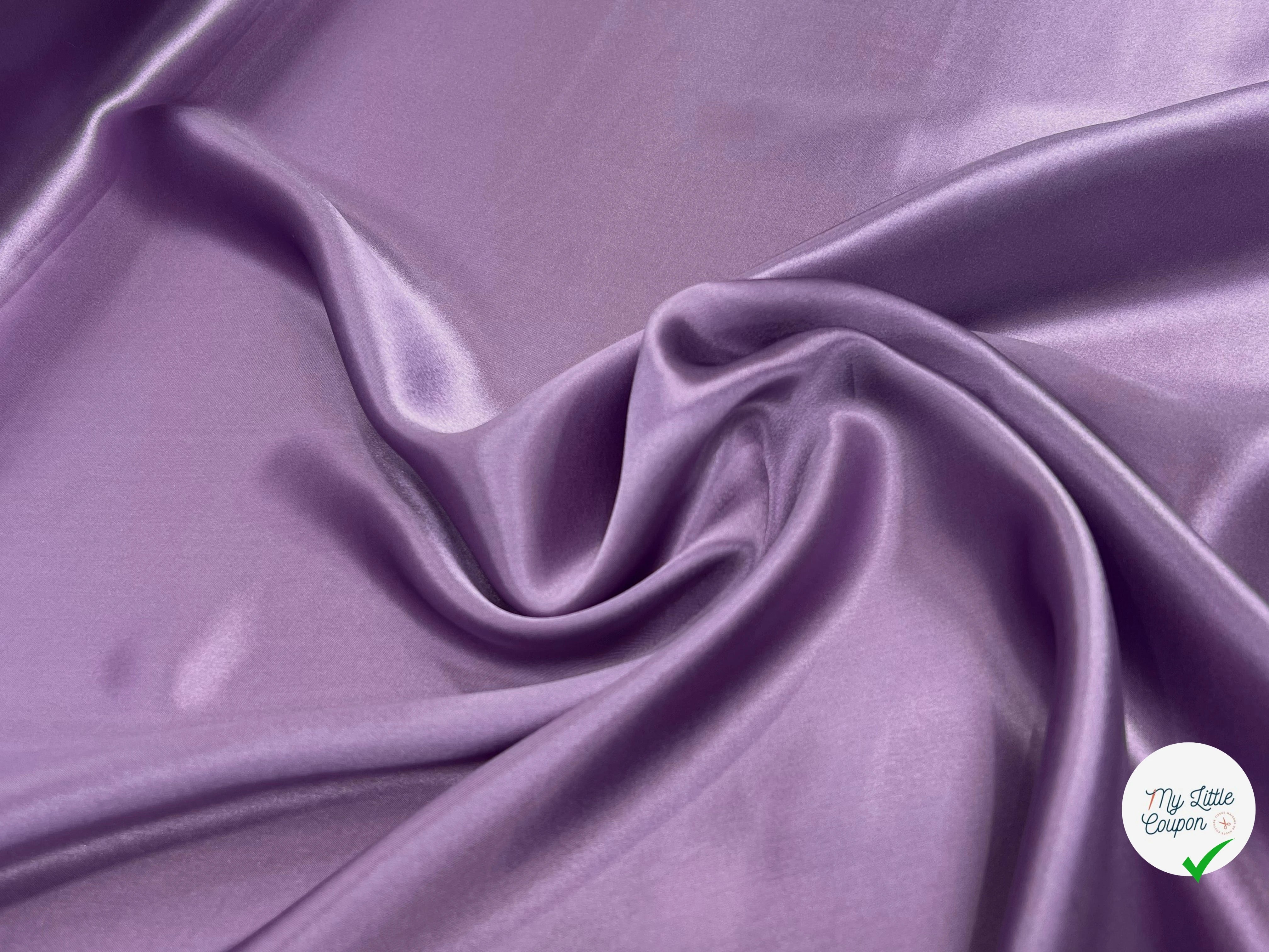 SATIN DE SOIE PARME FLUIDE 100% SOIE - My Little Coupon