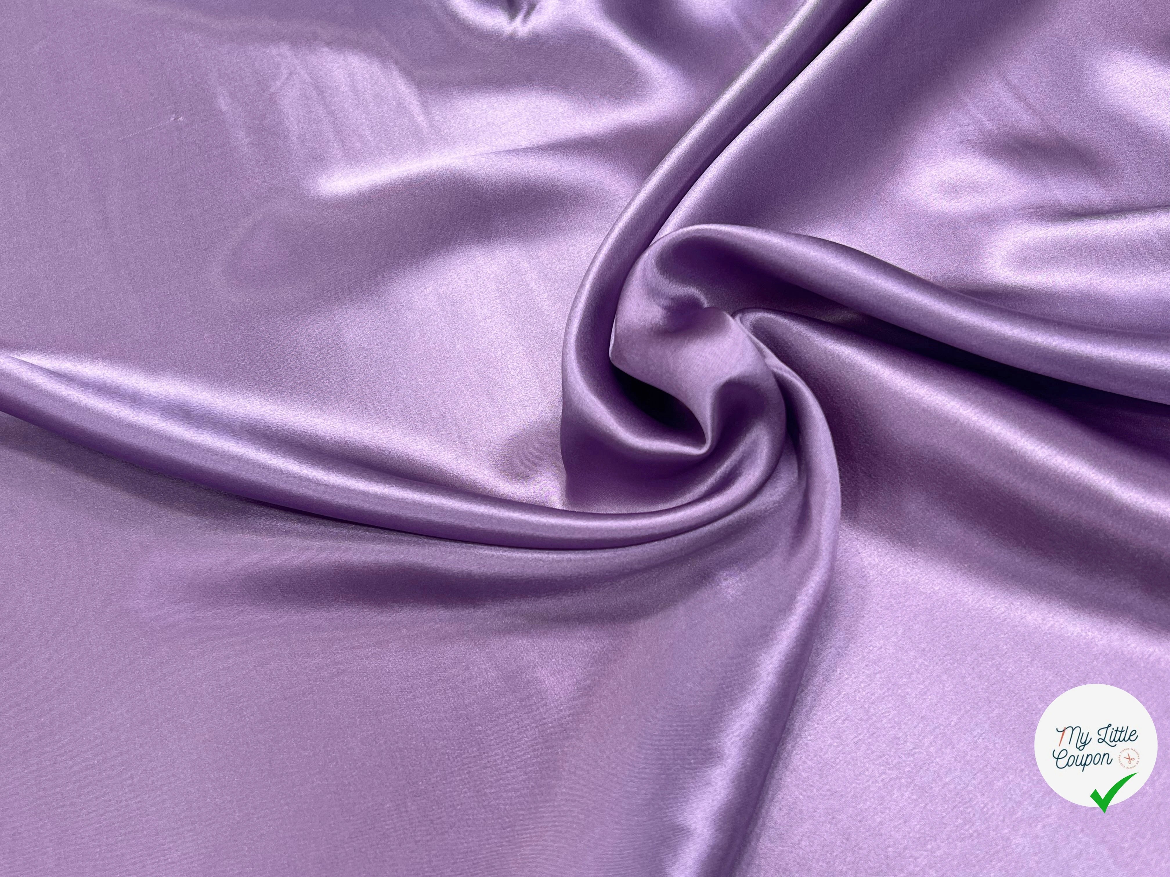 SATIN DE SOIE PARME FLUIDE 100% SOIE - My Little Coupon