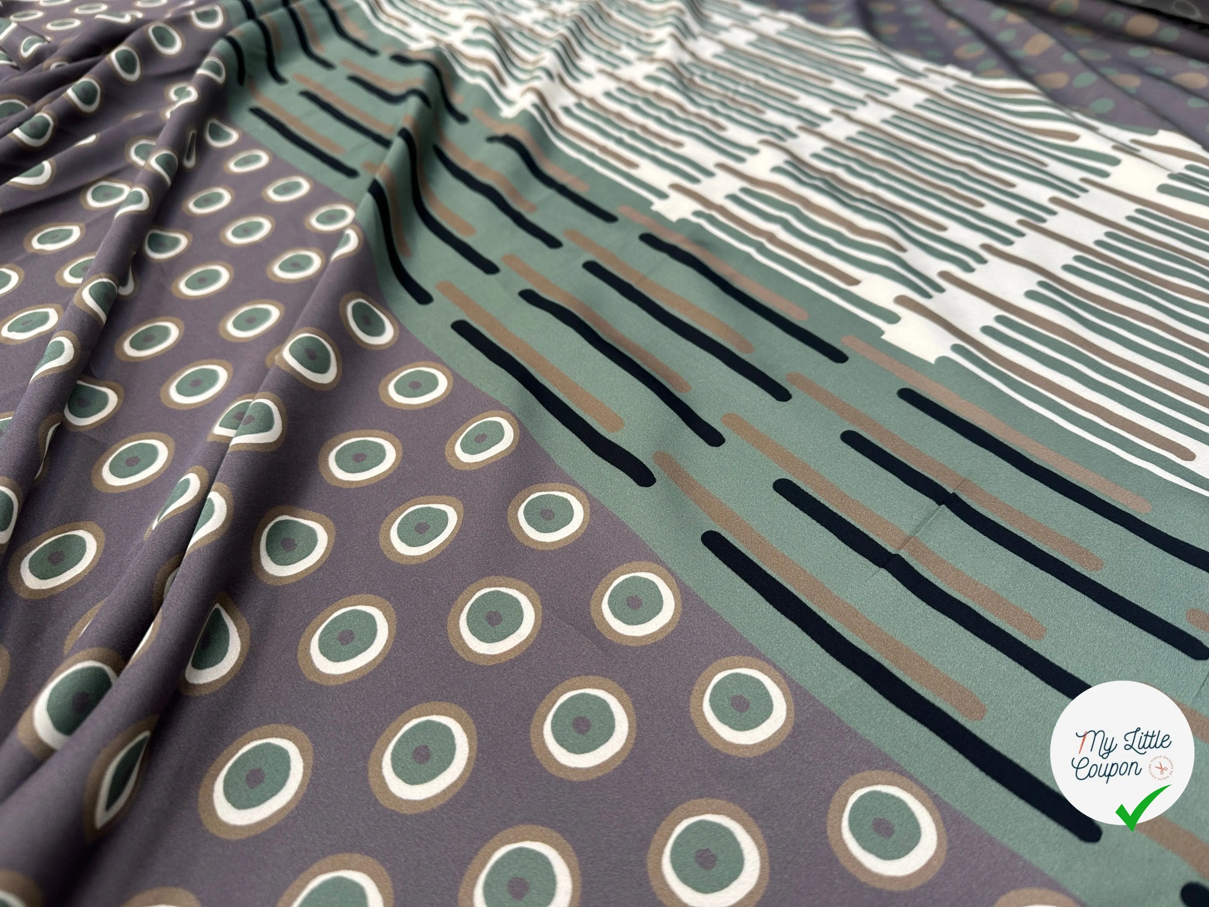 SATIN DE VISCOSE POP ART CHIC - My Little Coupon