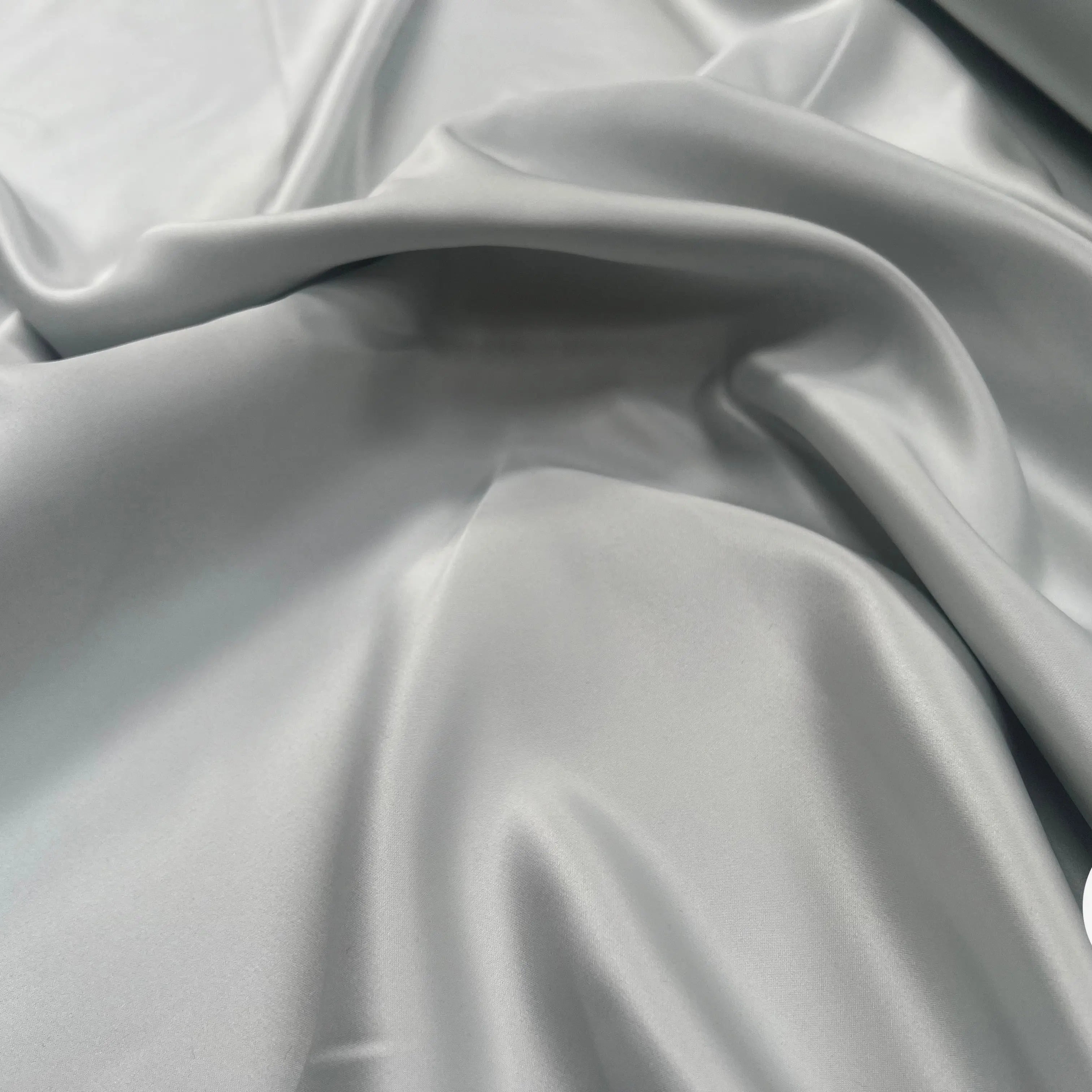 SATIN DOUBLE ÉTOFFE LOURD GRIS PEARL - My Little Coupon