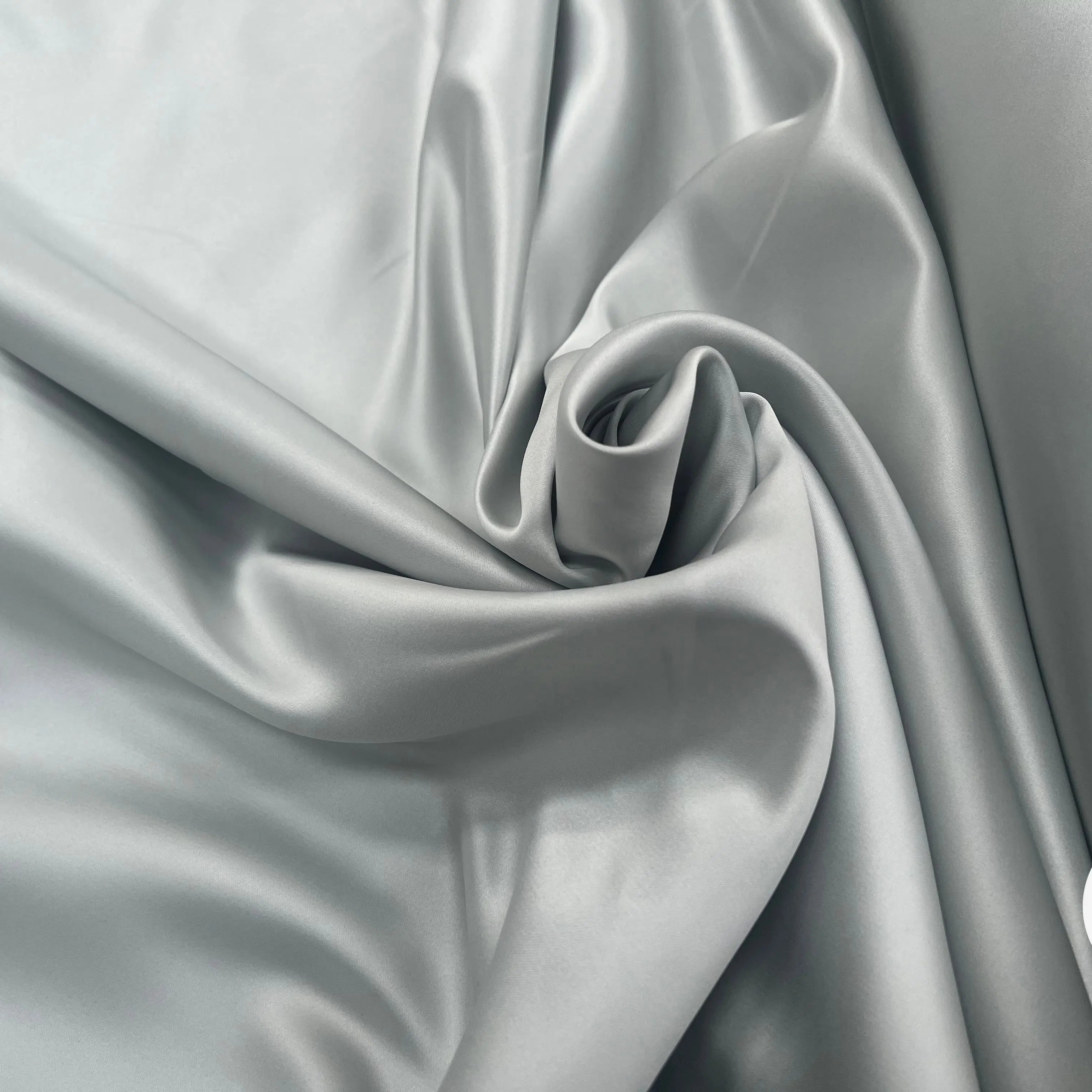 SATIN DOUBLE ÉTOFFE LOURD GRIS PEARL - My Little Coupon