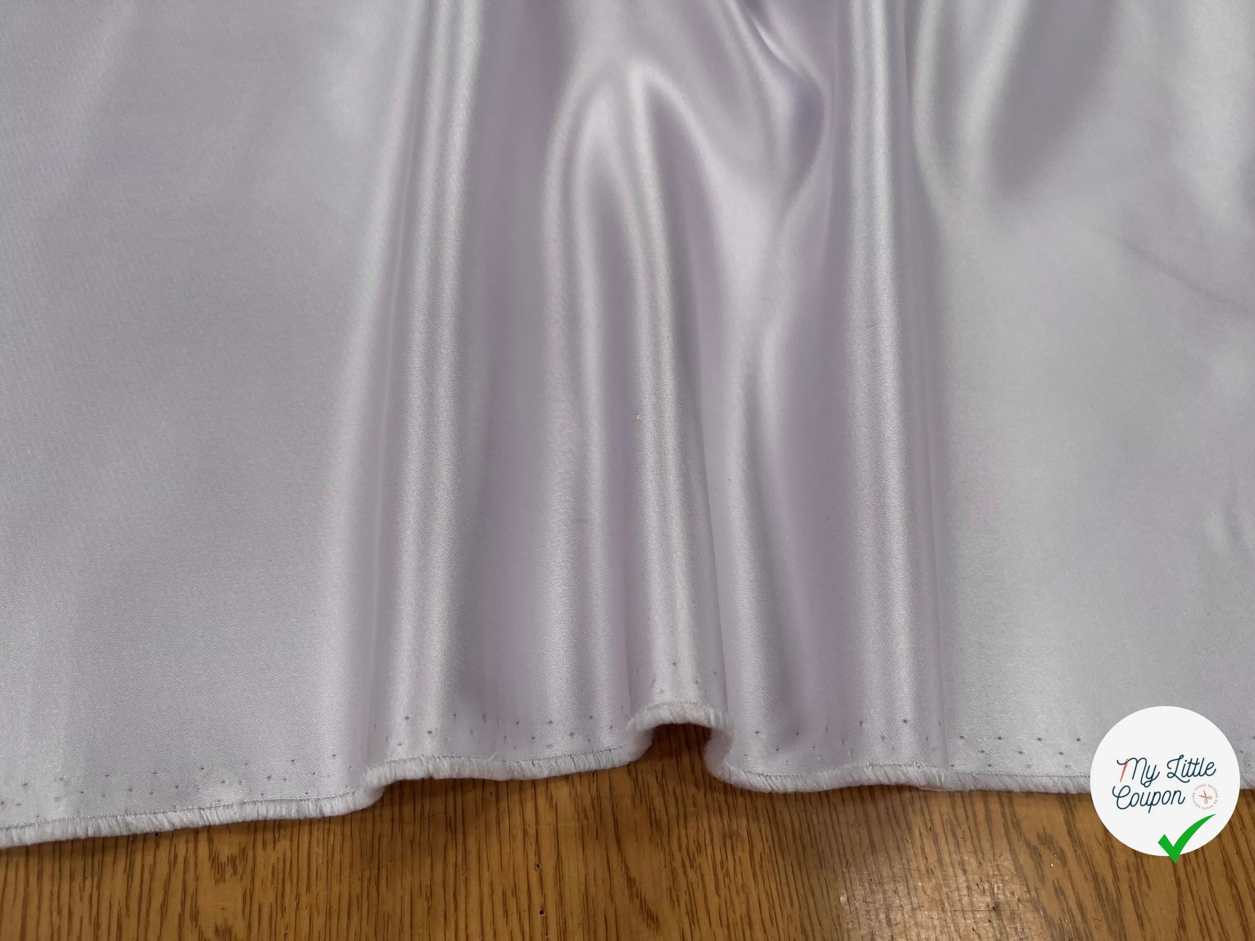 SATIN DOUBLE ETTOFFE LOURD LAVANDE - My Little Coupon