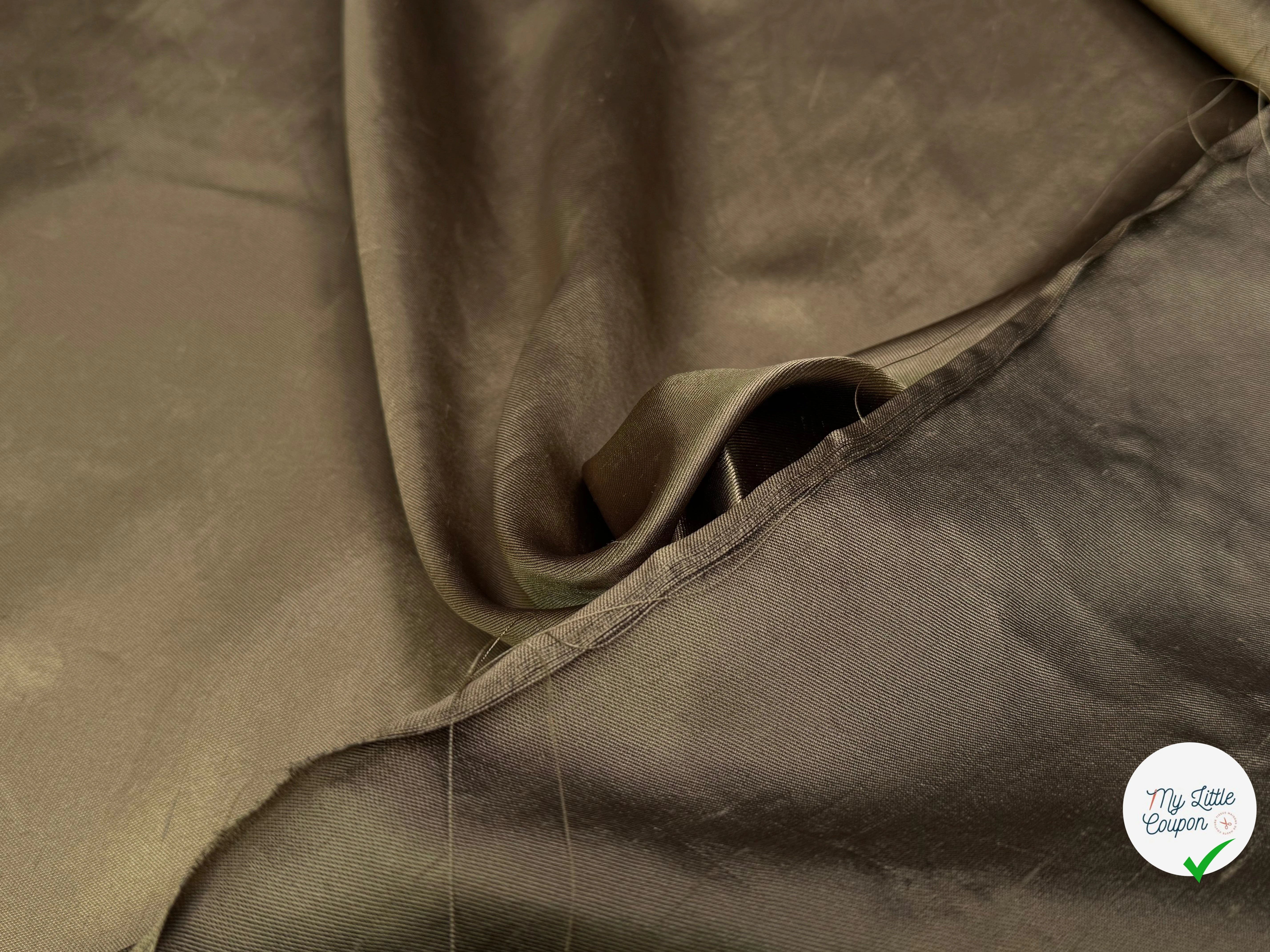 SATIN DUCHESSE TEXTURÉ LAITON - My Little Coupon