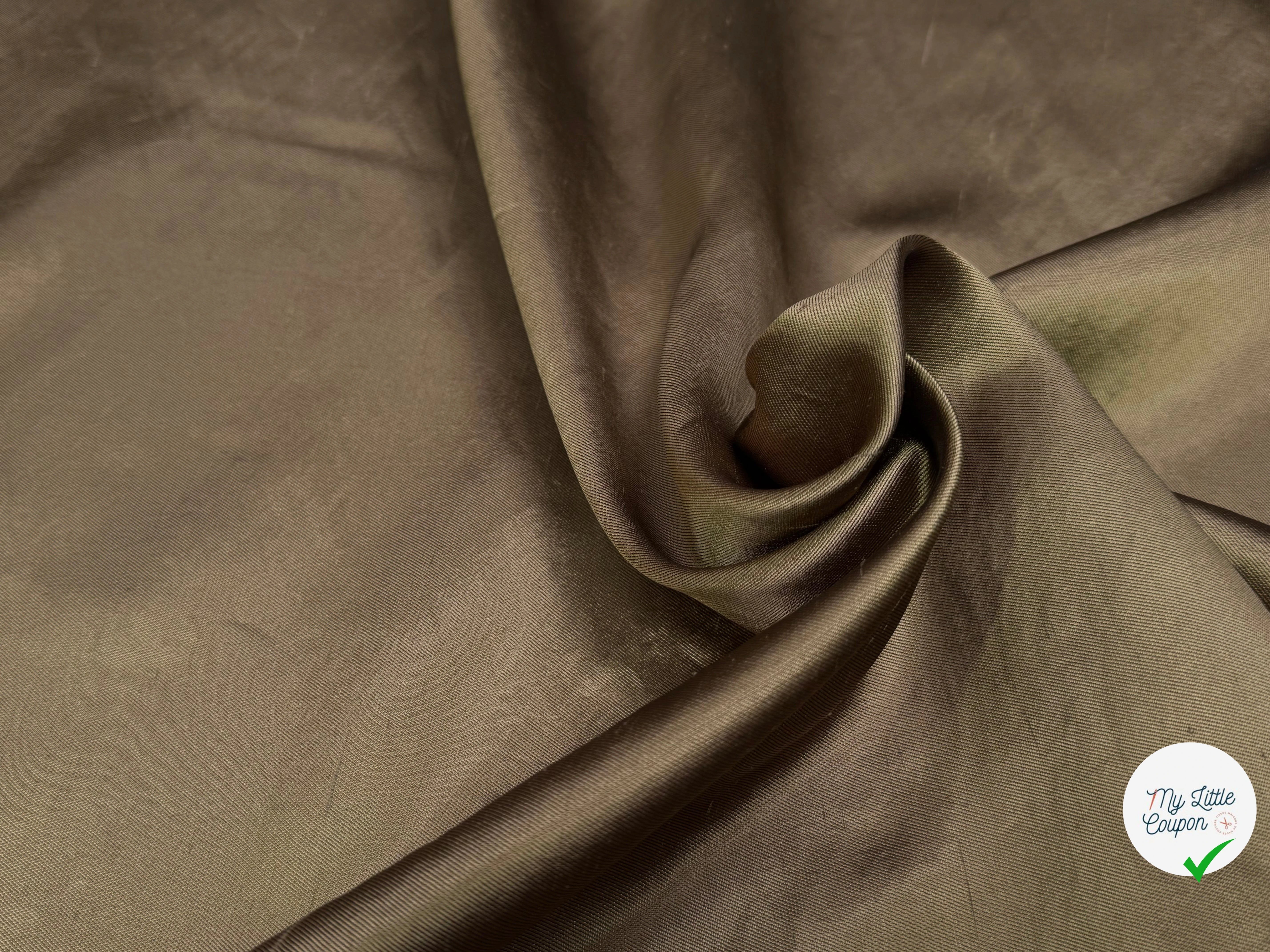 SATIN DUCHESSE TEXTURÉ LAITON - My Little Coupon