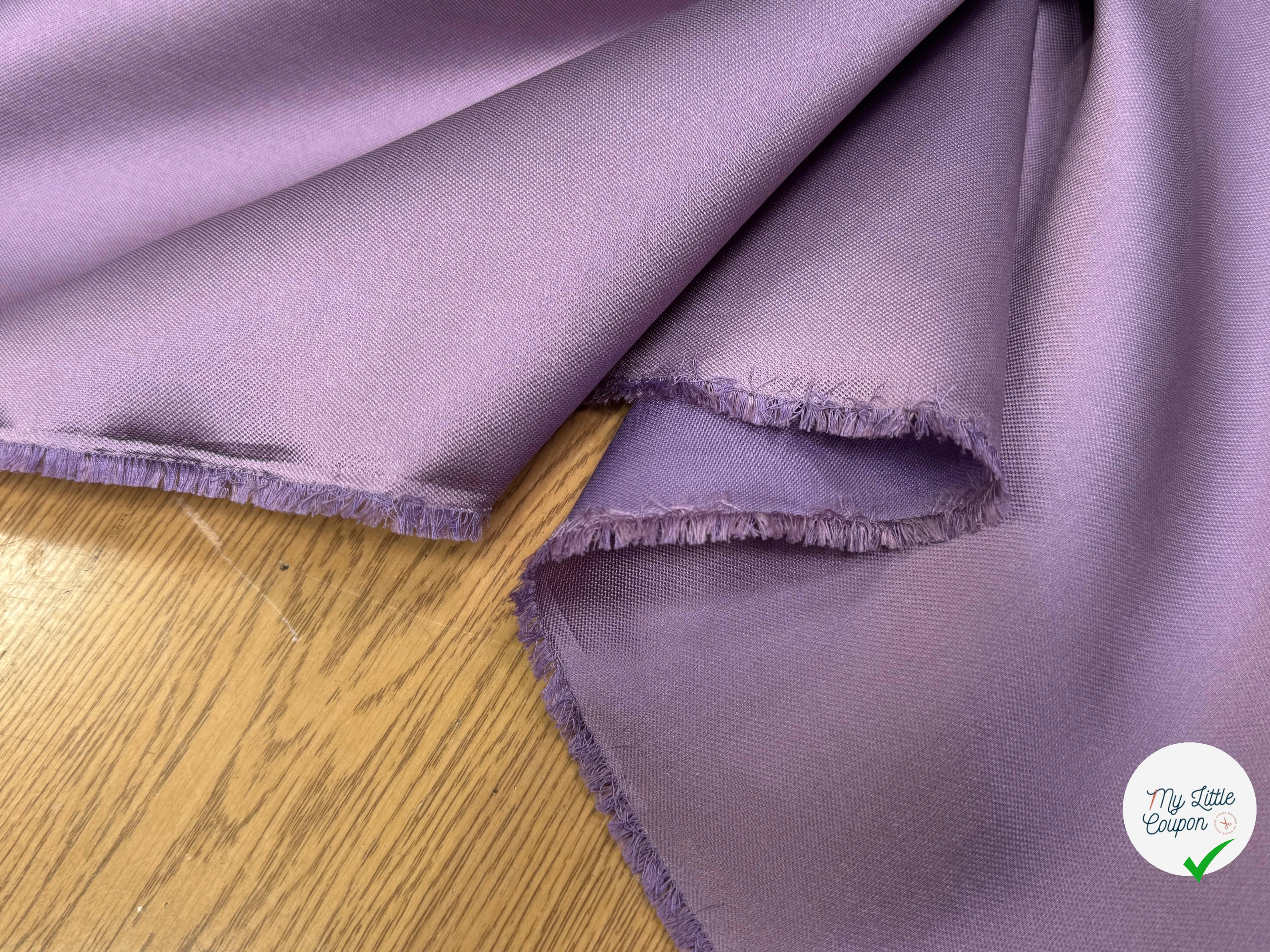 SATIN DUCHESSE TEXTURÉ LILAS - My Little Coupon