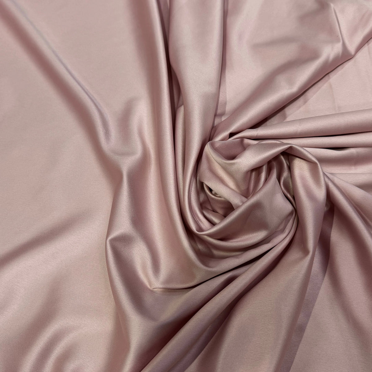 SATIN FLUIDE LÉGÈREMENT STRETCH VIEUX ROSE - My Little Coupon