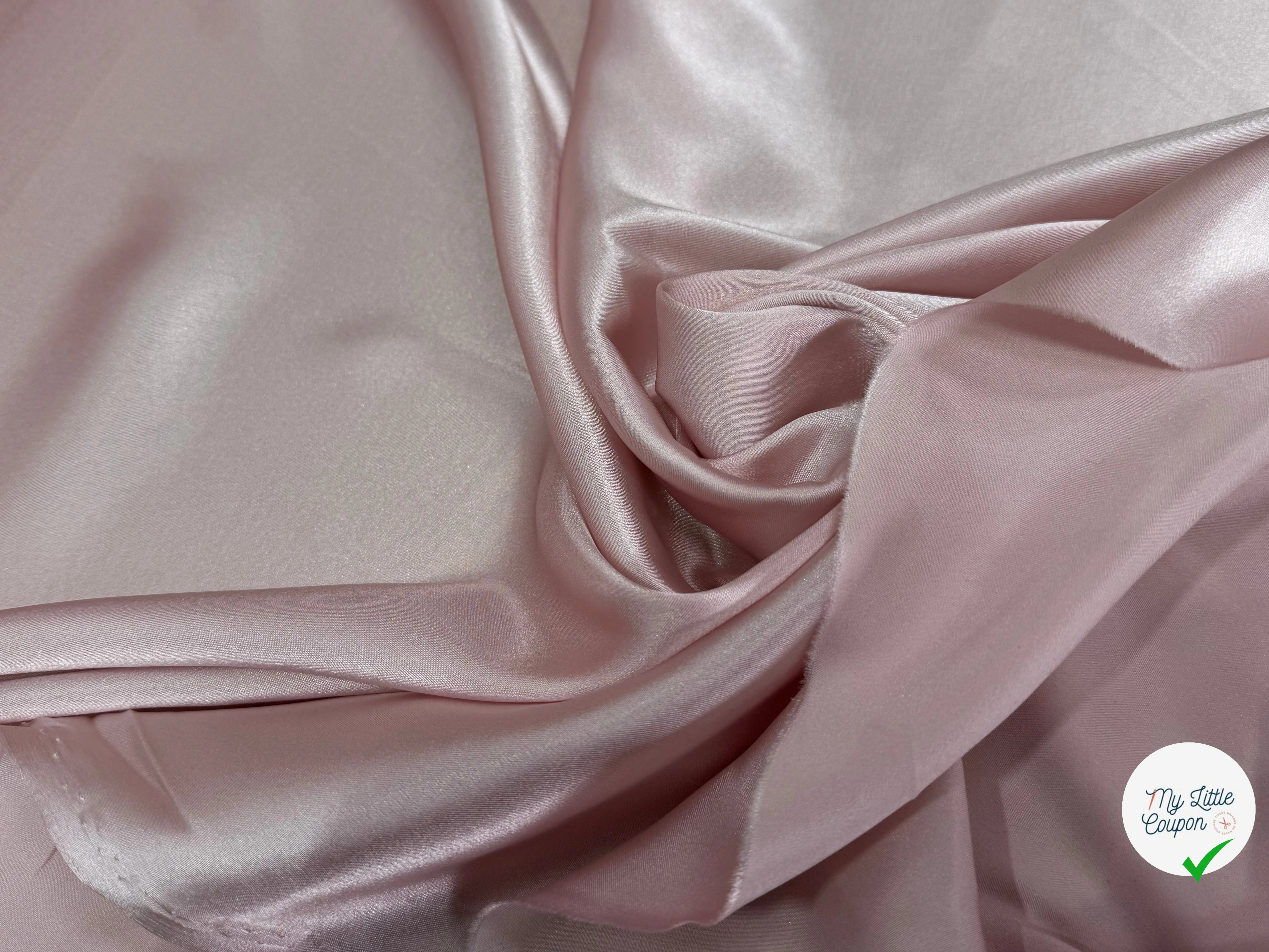 SATIN FLUIDE VIEUX ROSE - My Little Coupon