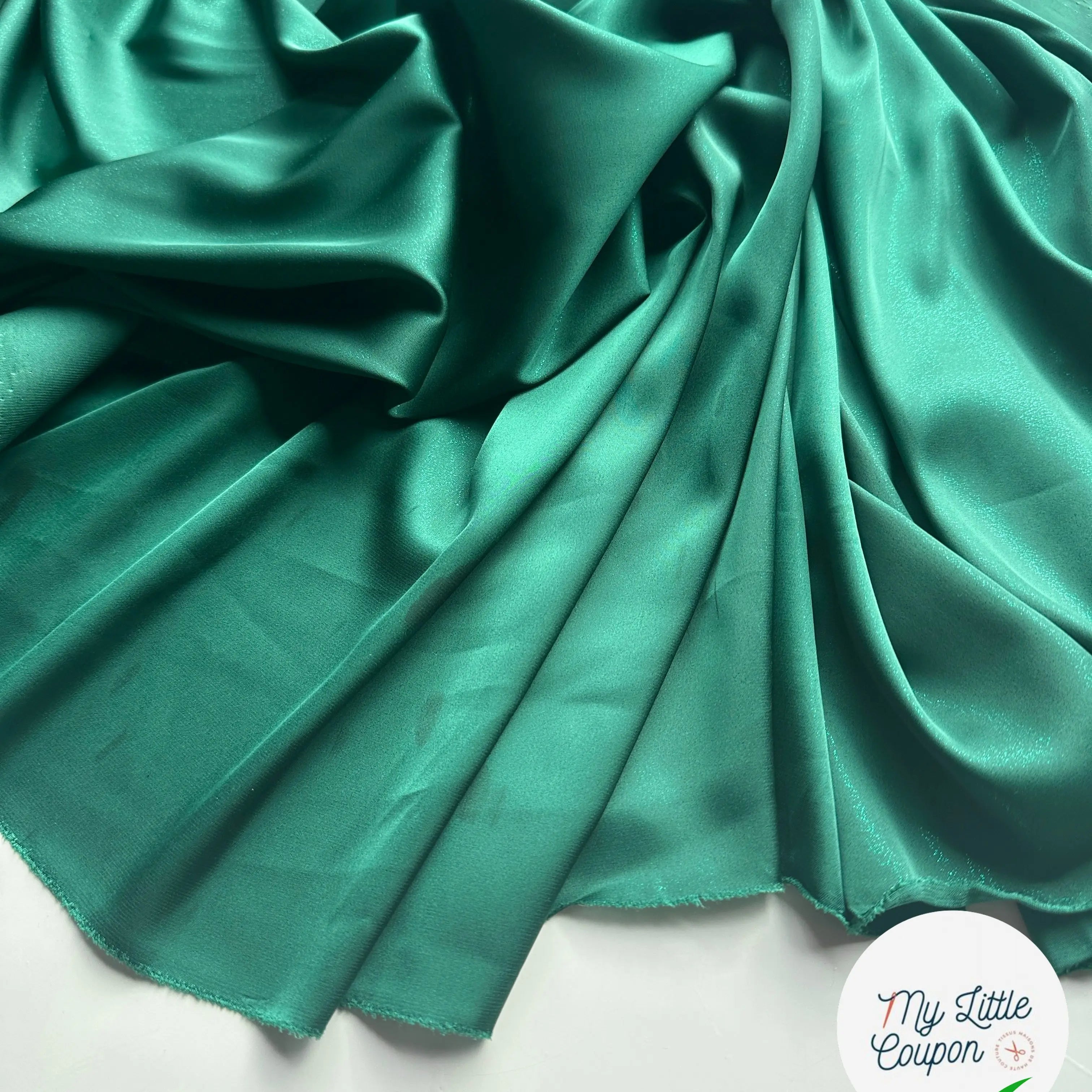 SATIN FOIL VERT TOUCHER SOYEUX MLC INTERN