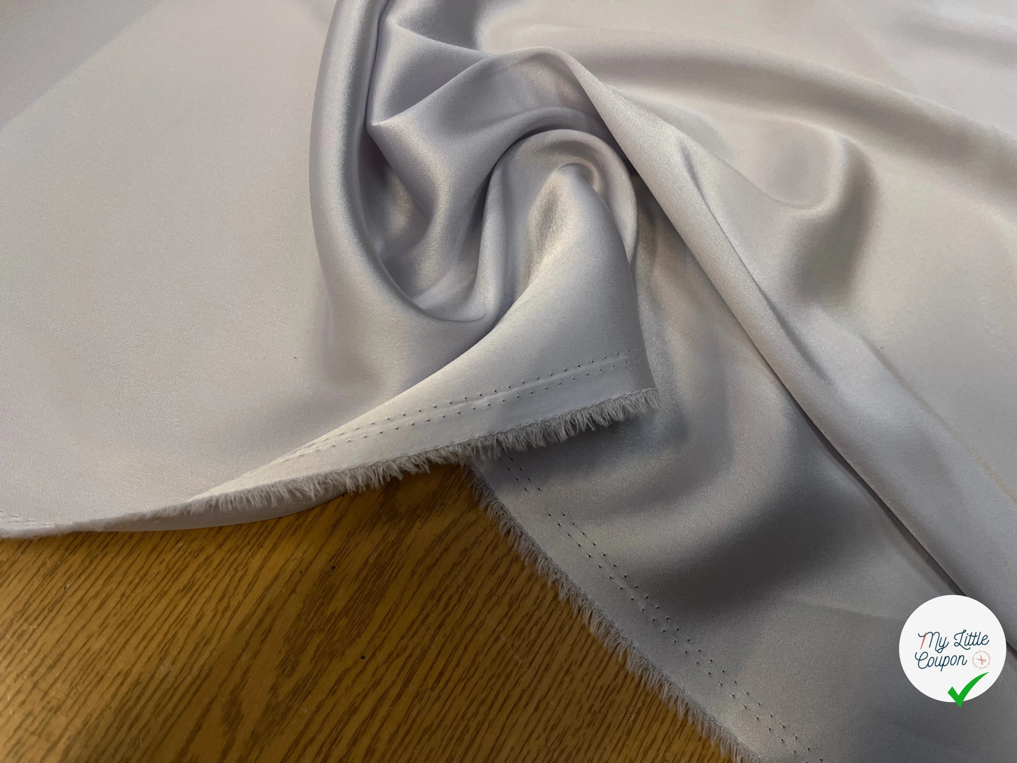 SATIN FROIDE ET FLUIDE 135CM MIST - My Little Coupon