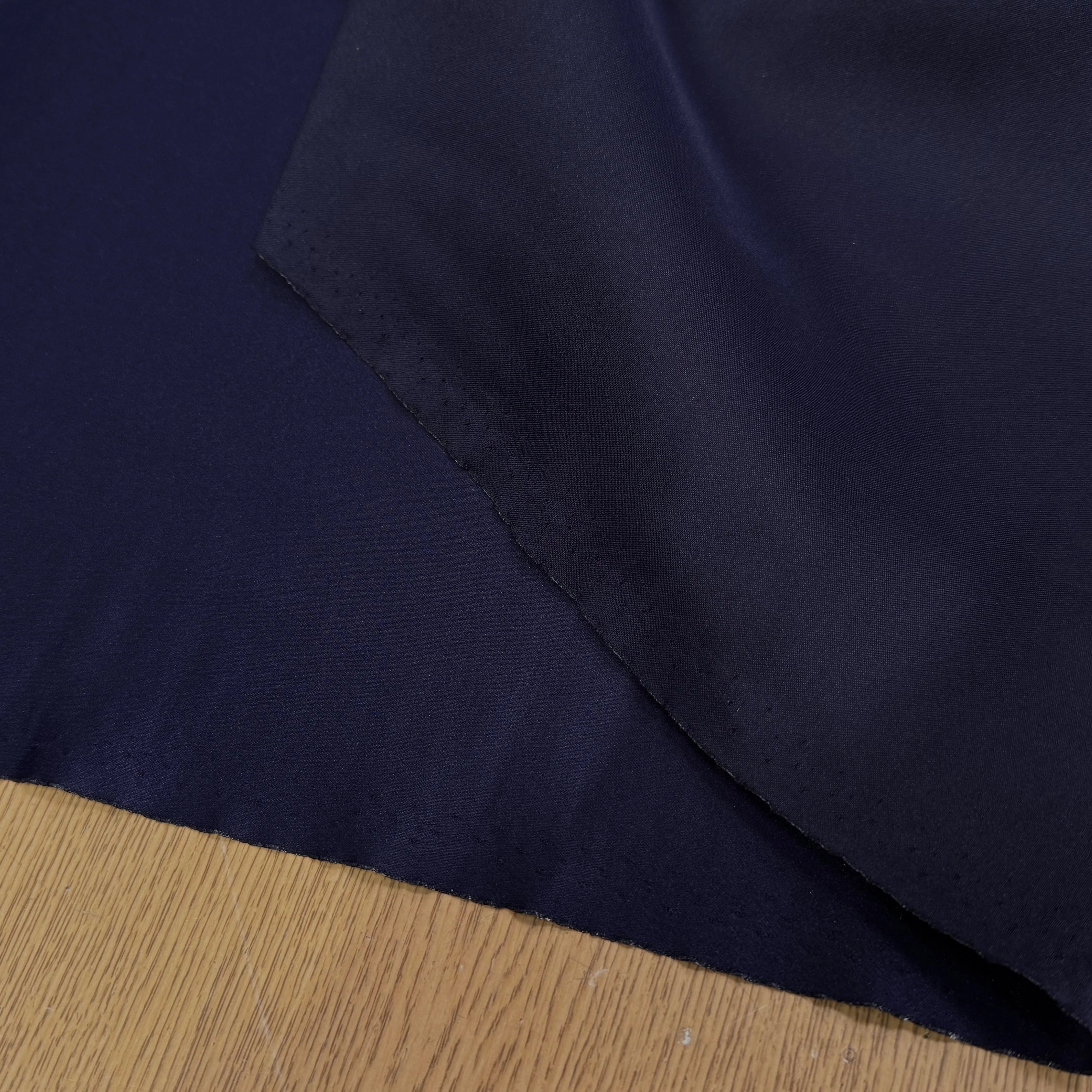 SATIN LOURD BELLE TENUE BLEU MARRINE - My Little Coupon