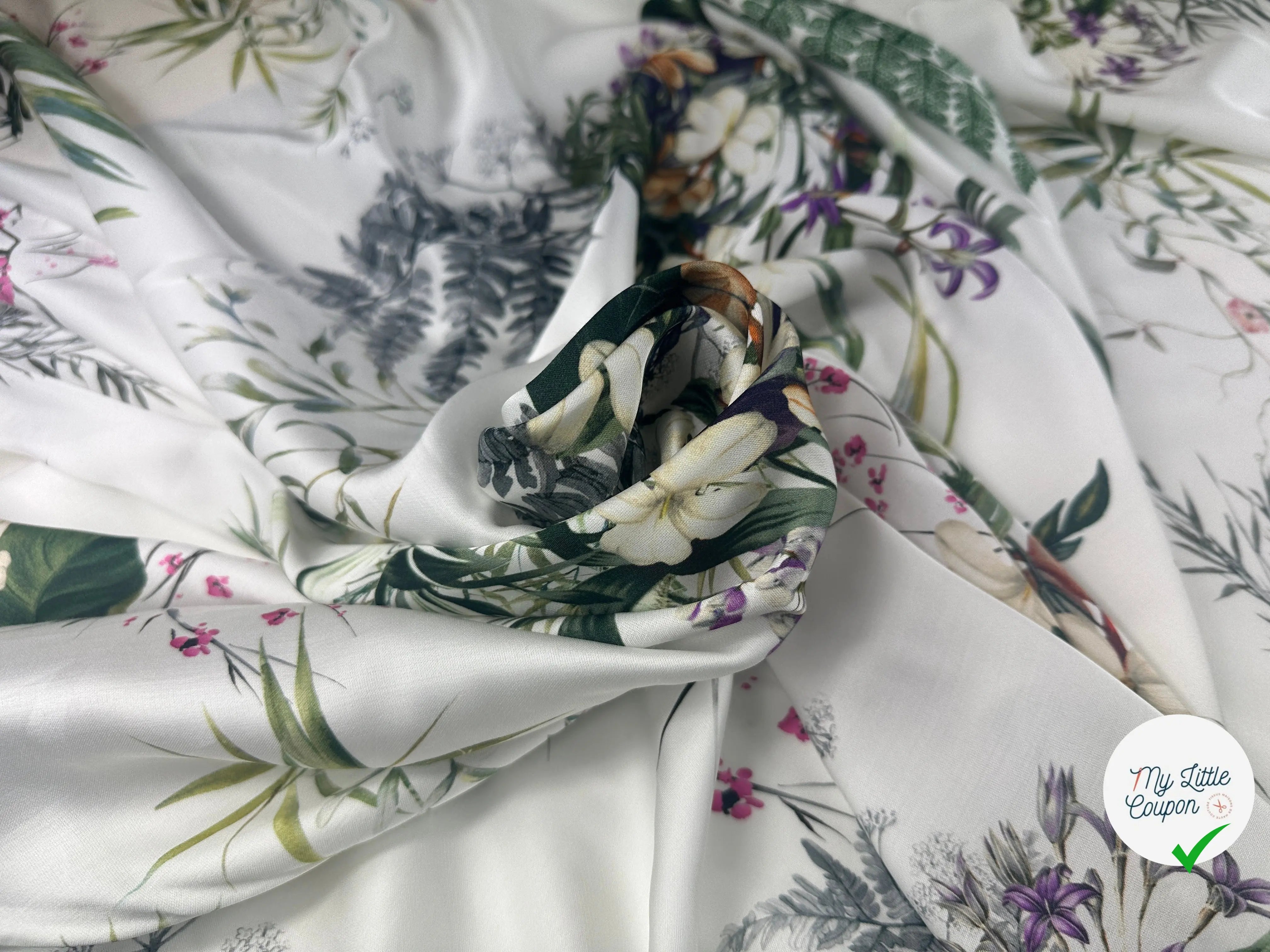 SATIN LOURD VISCOSE JARDIN DES PLANTES MLC INTERN