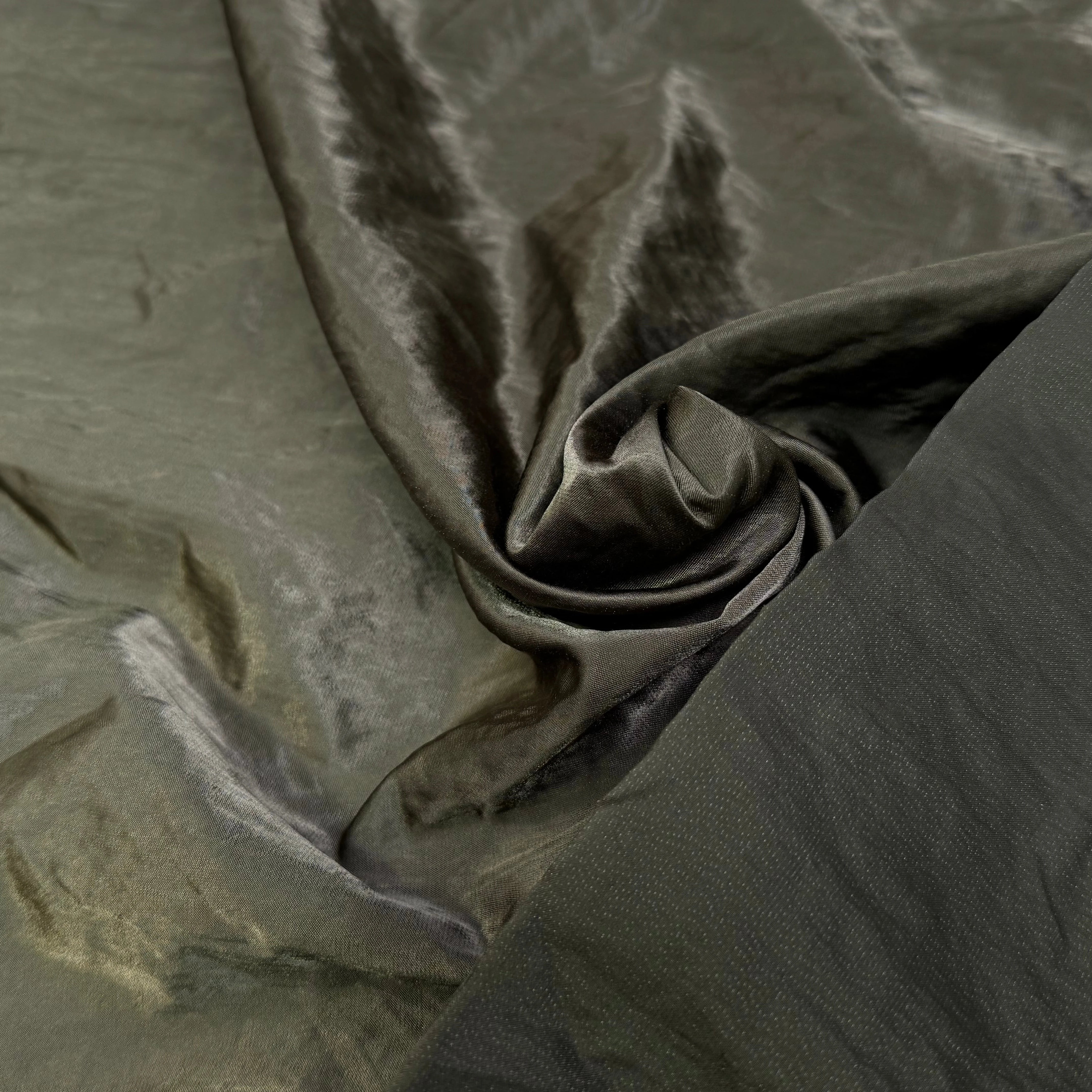 SATIN OLIVE COTON MÉLANGÉ EFFET MARBRÉ - My Little Coupon