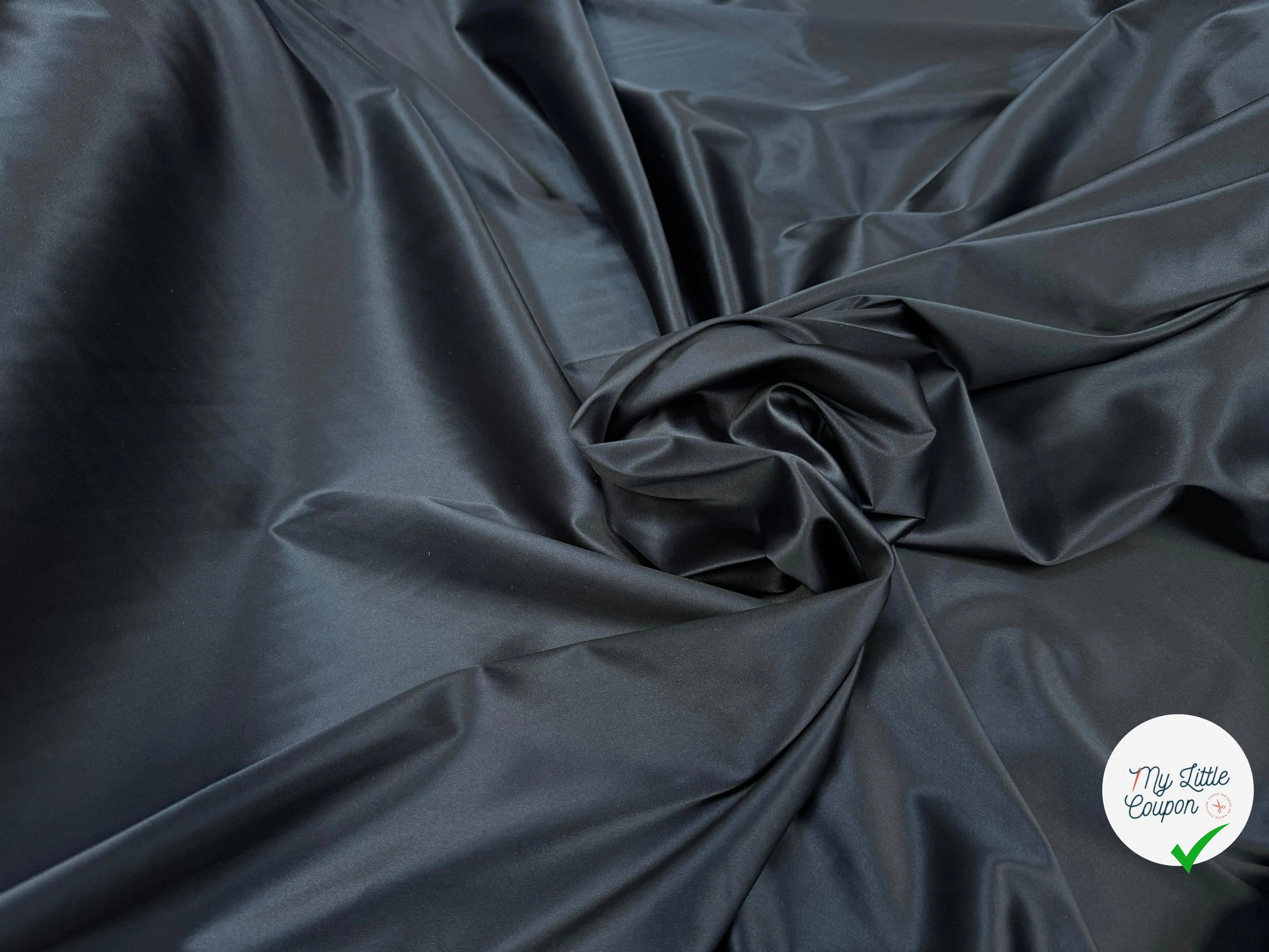 SATIN PEAU DE PÊCHE BLEU NUIT - My Little Coupon