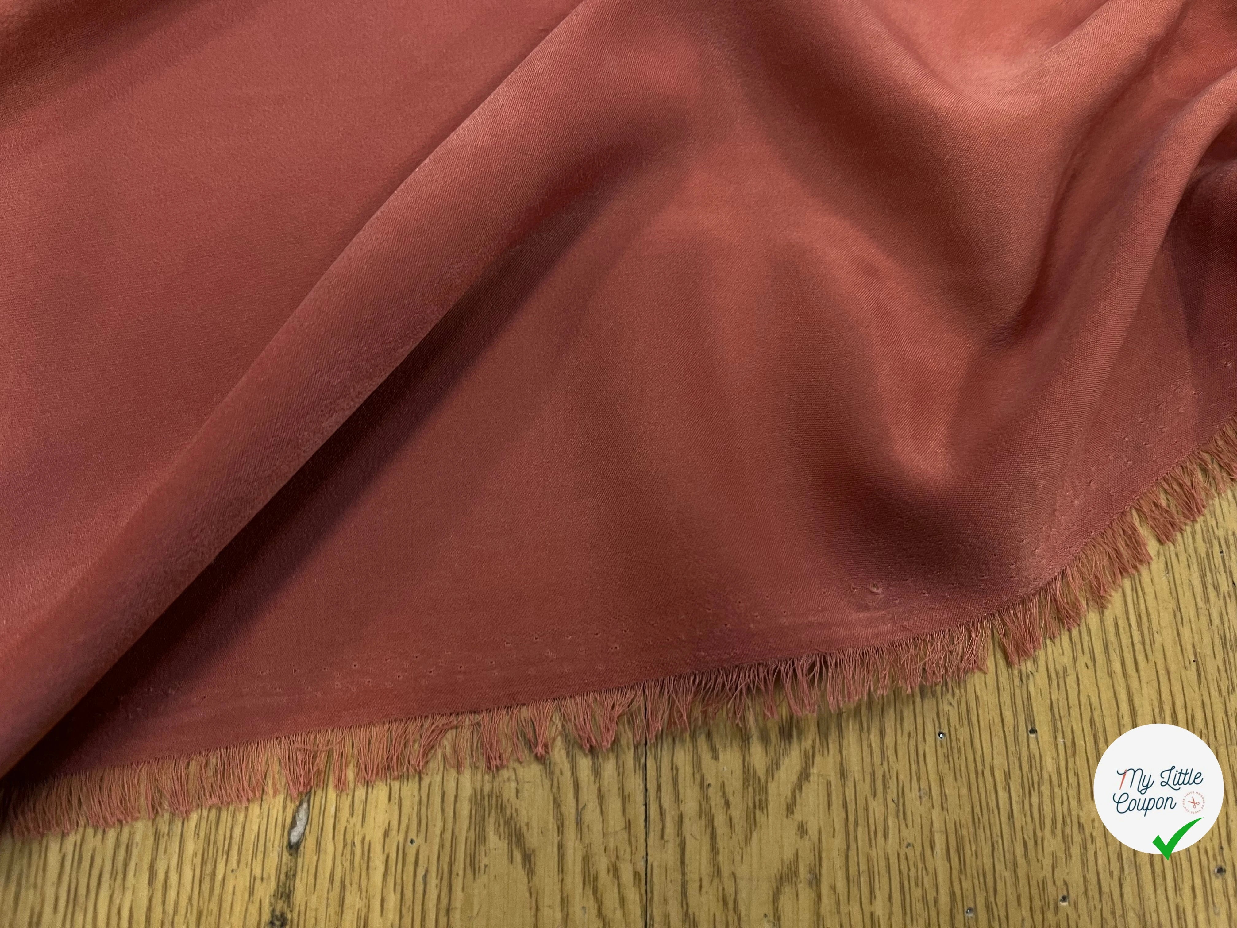 SATIN PEAU DE PÊCHE FLUIDE ROSE BOIS - My Little Coupon