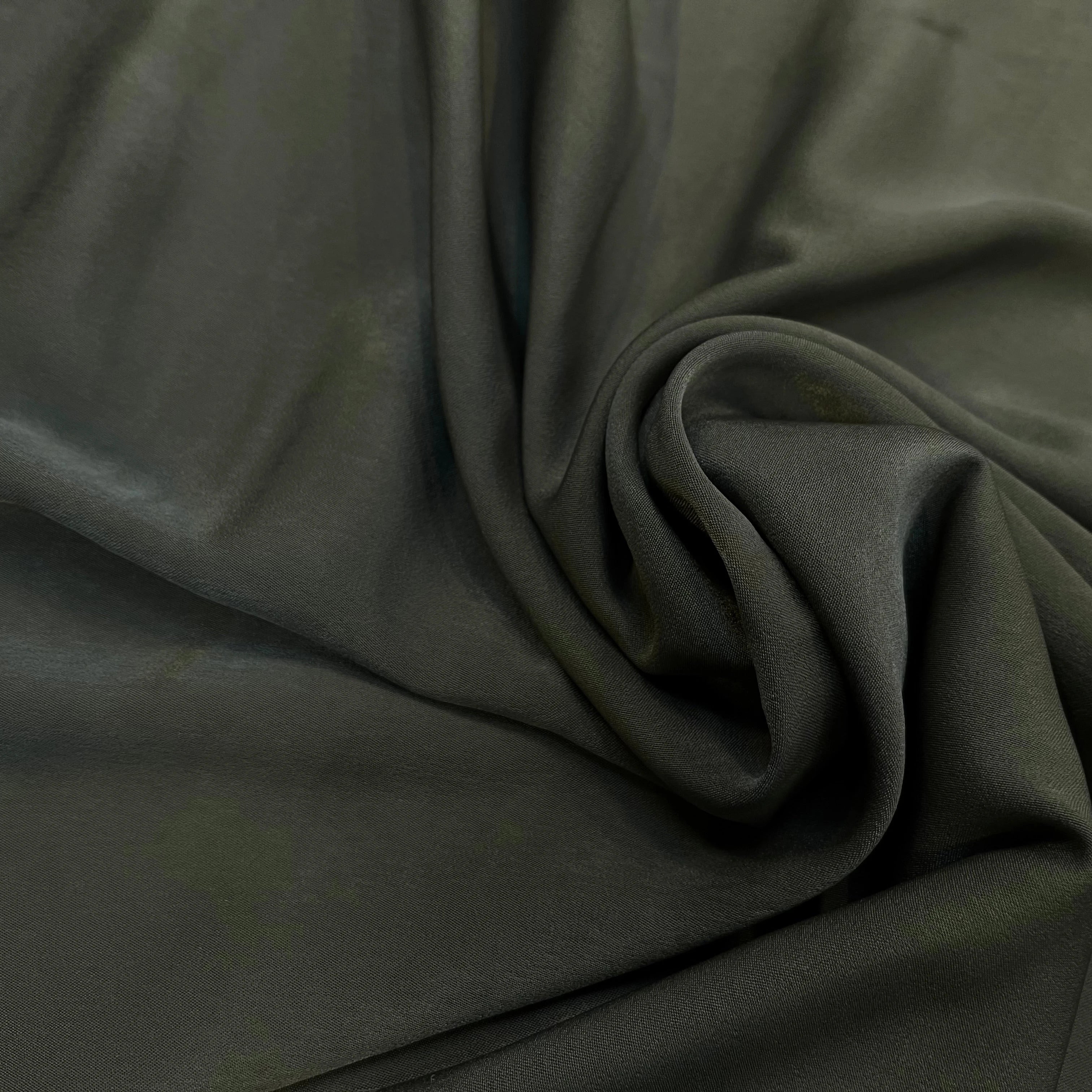 SATIN PEAU DE PÊCHE FLUIDE VERT KAKI - My Little Coupon