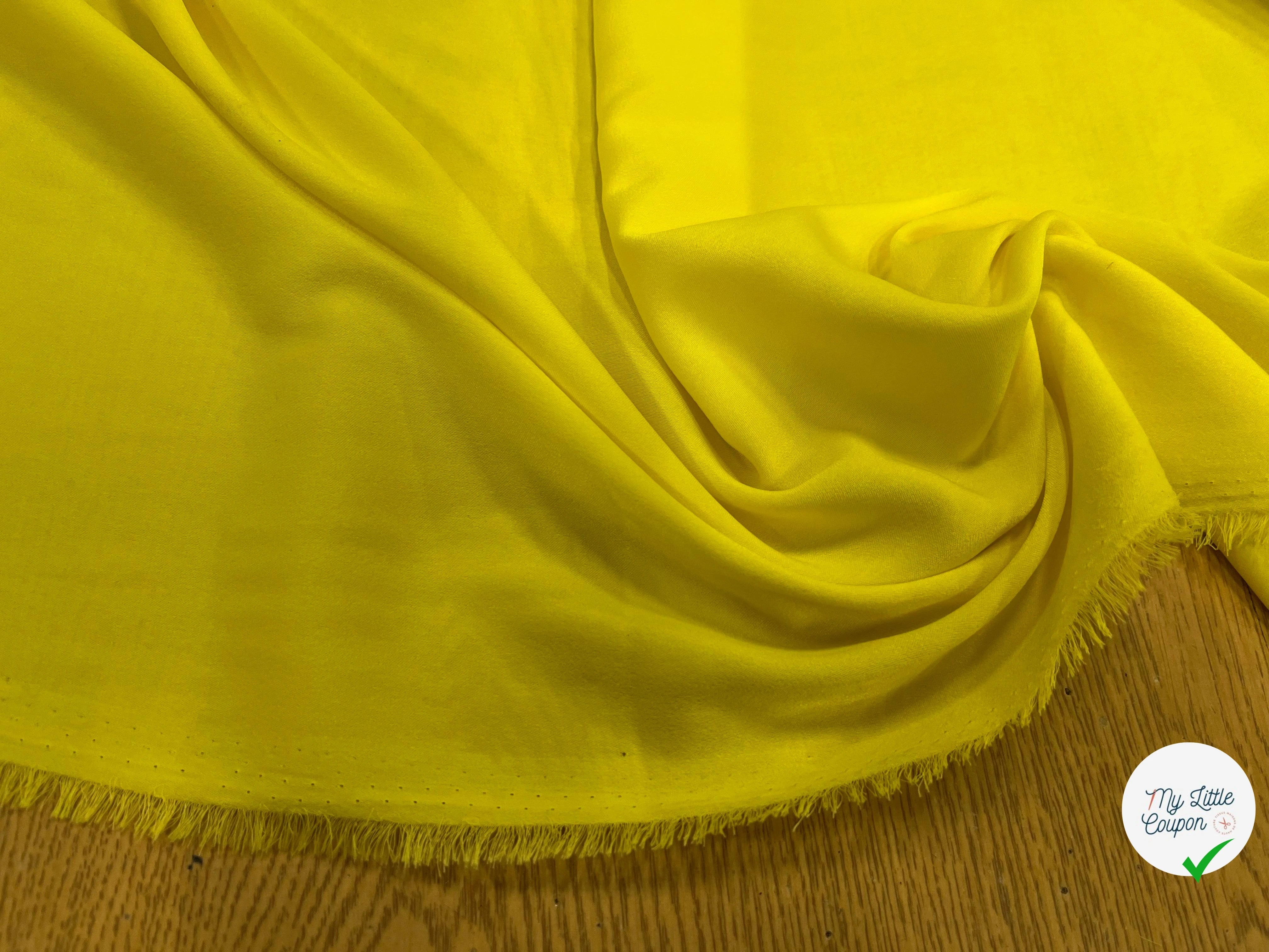 SATIN PEAU DE PÊCHE NEW YELLOW - My Little Coupon